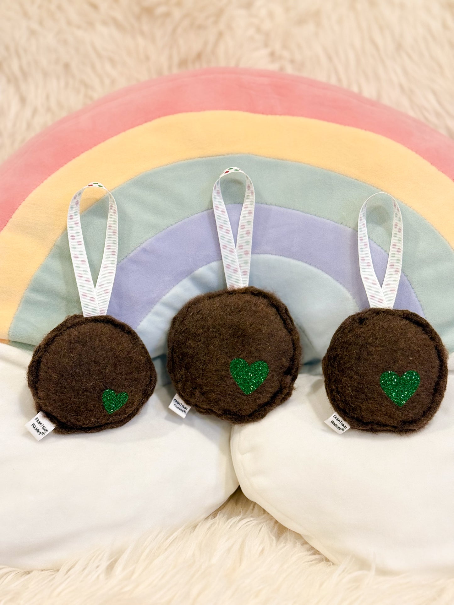 BeanTown Buddies® Meatball Plushie Ornament