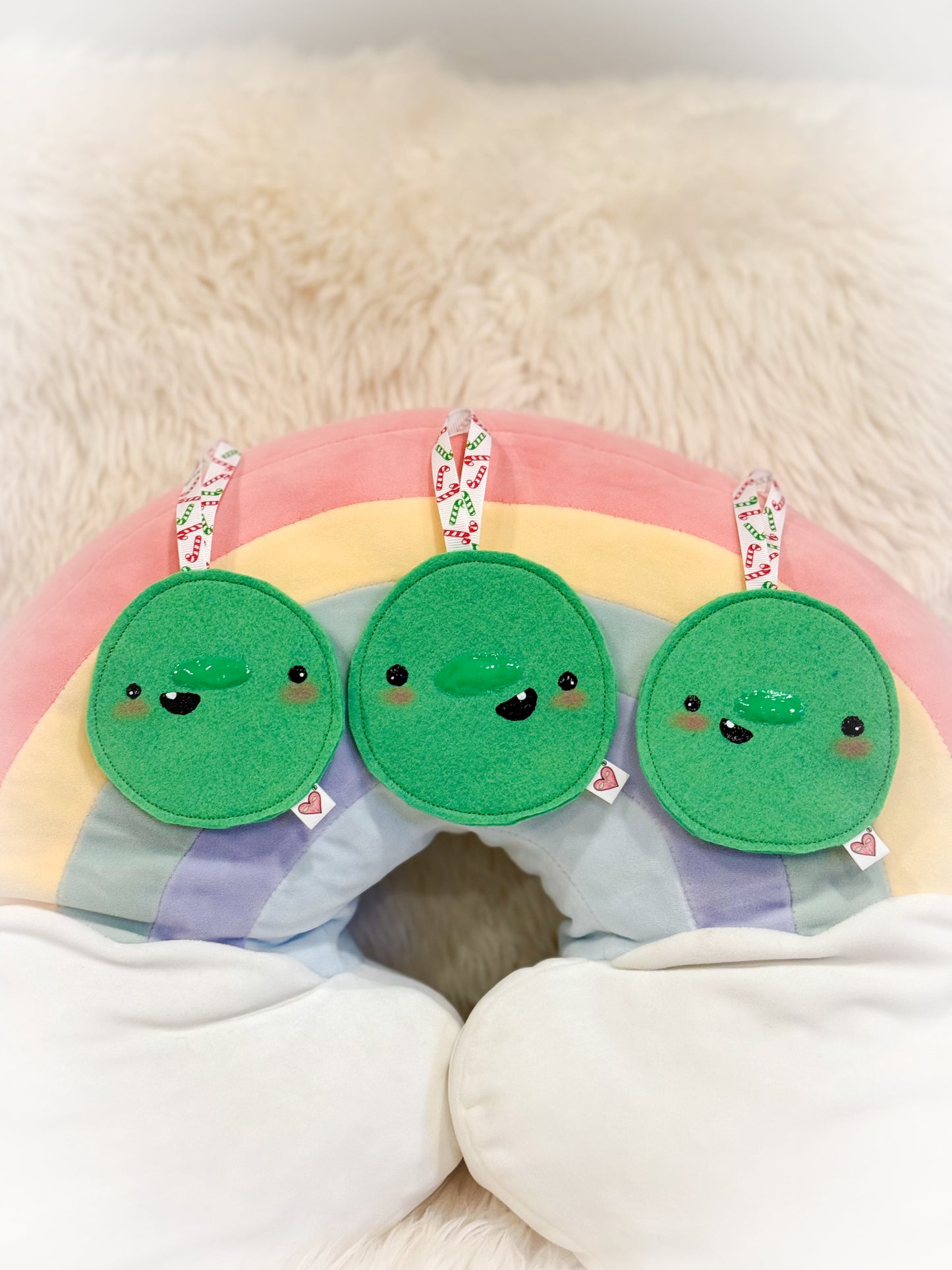 BeanTown Buddies® HapPea Felt Ornament