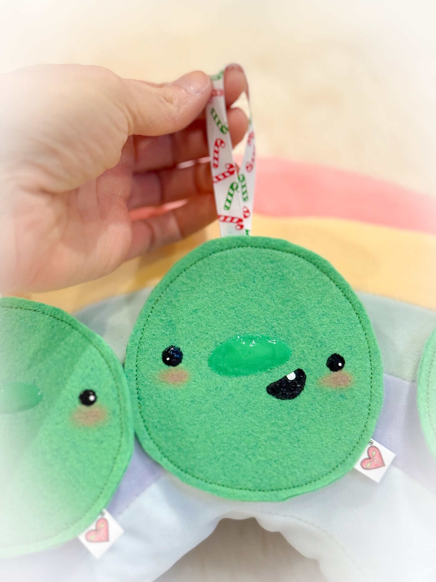 BeanTown Buddies® HapPea Felt Ornament