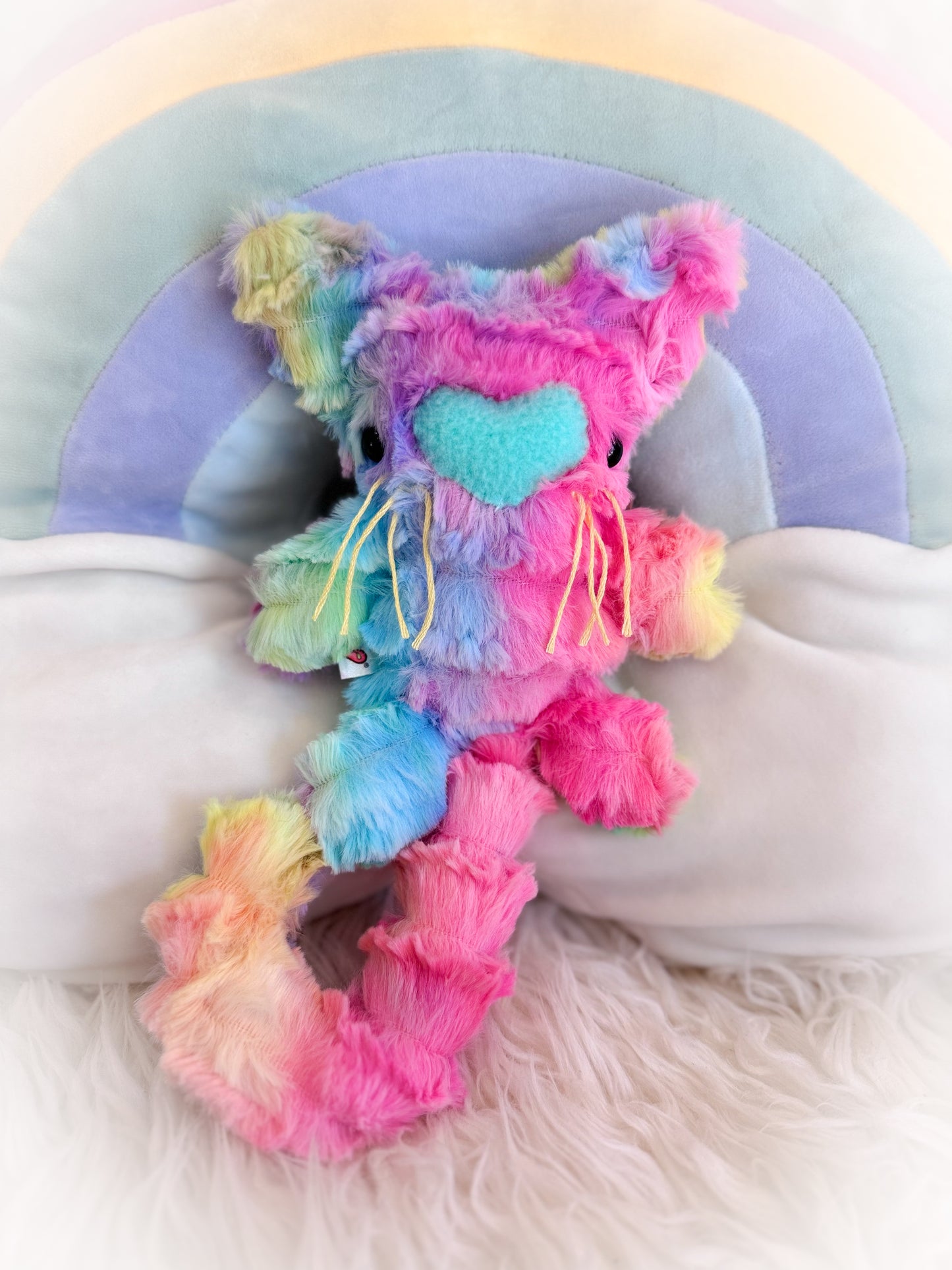 BeanTown Buddies® Rainbow Jungle Kitti