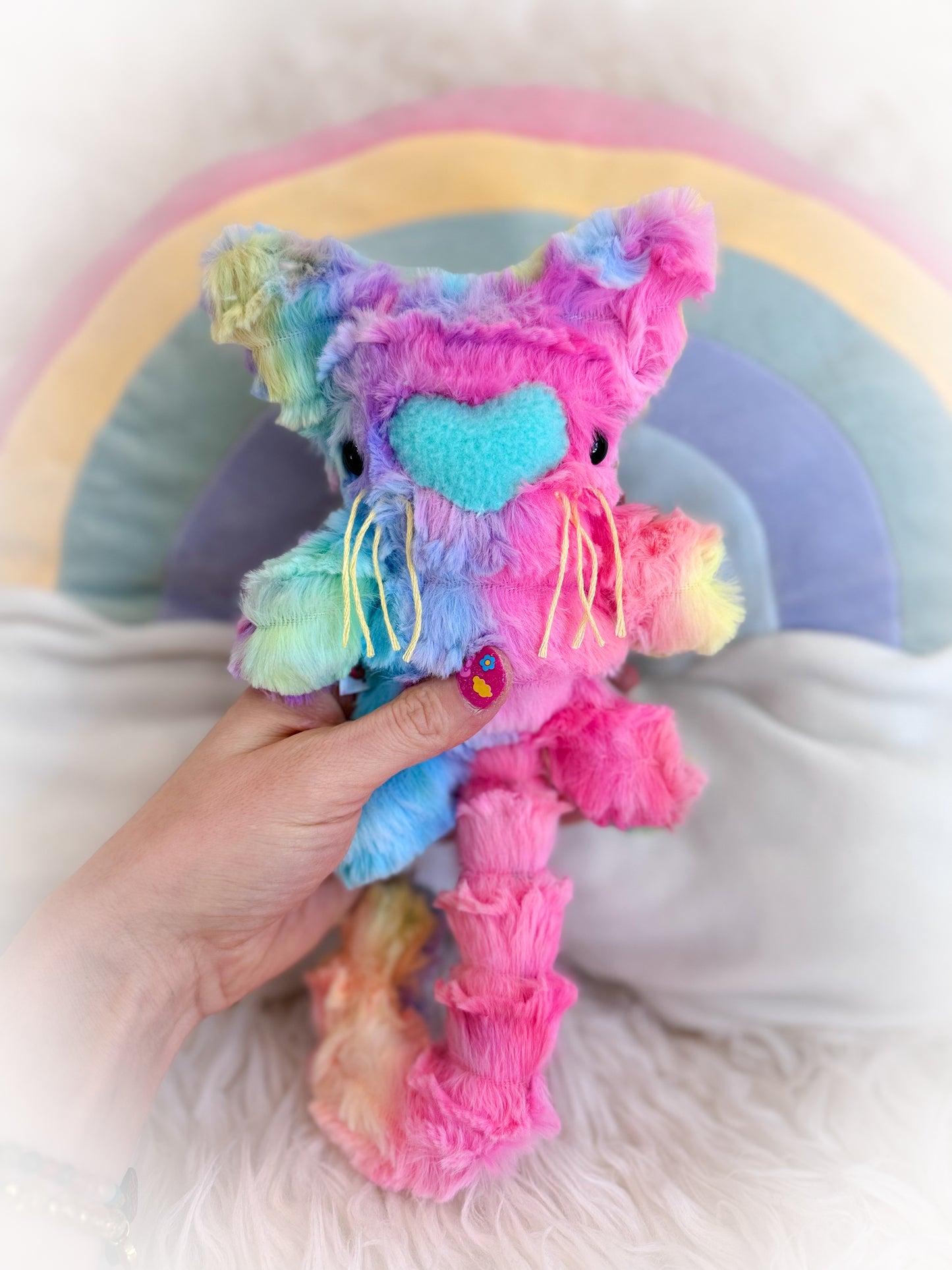 BeanTown Buddies® Rainbow Jungle Kitti