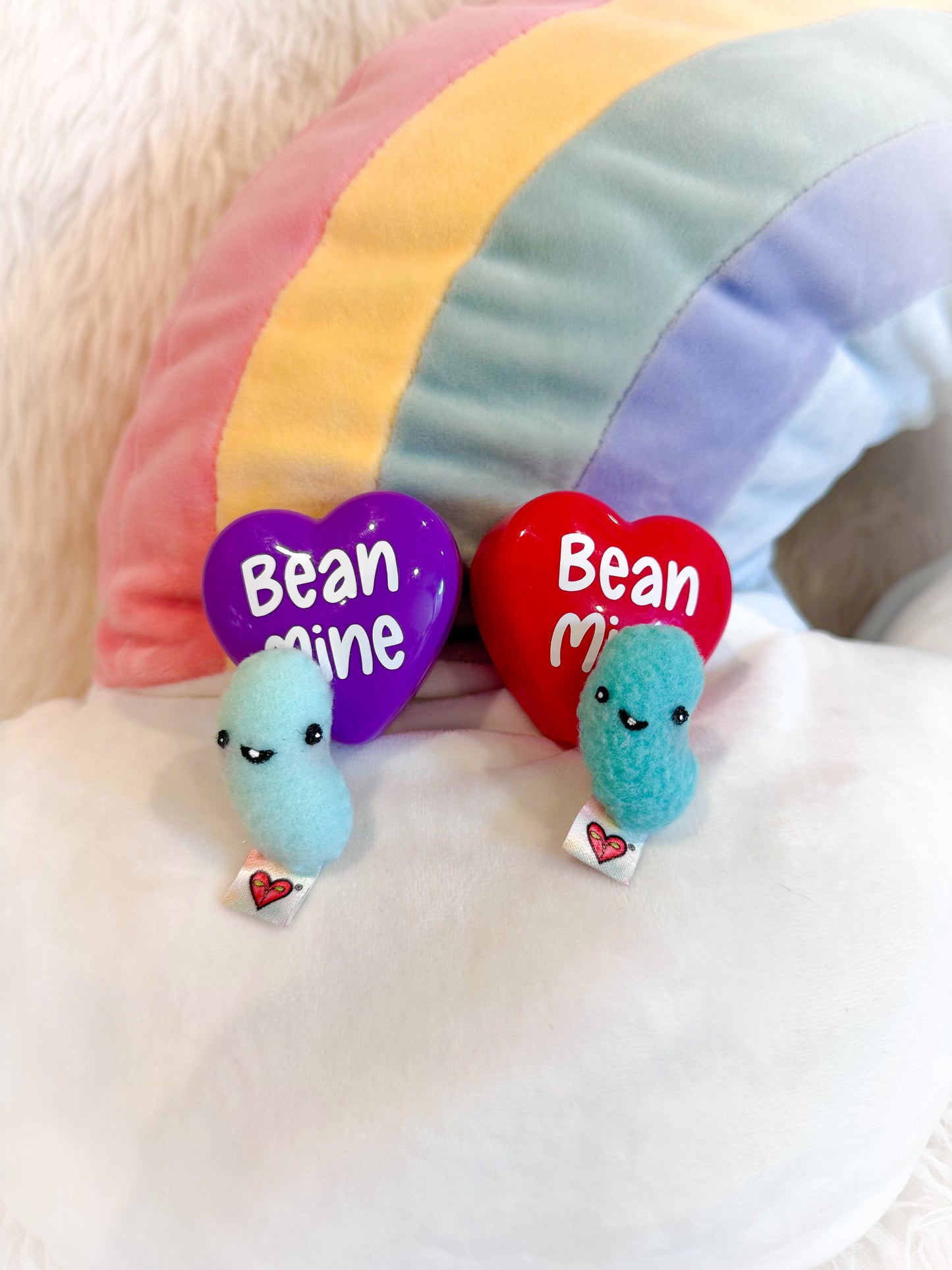 BeanTown Buddies® Teal Pocket Jelli Bean Plushies