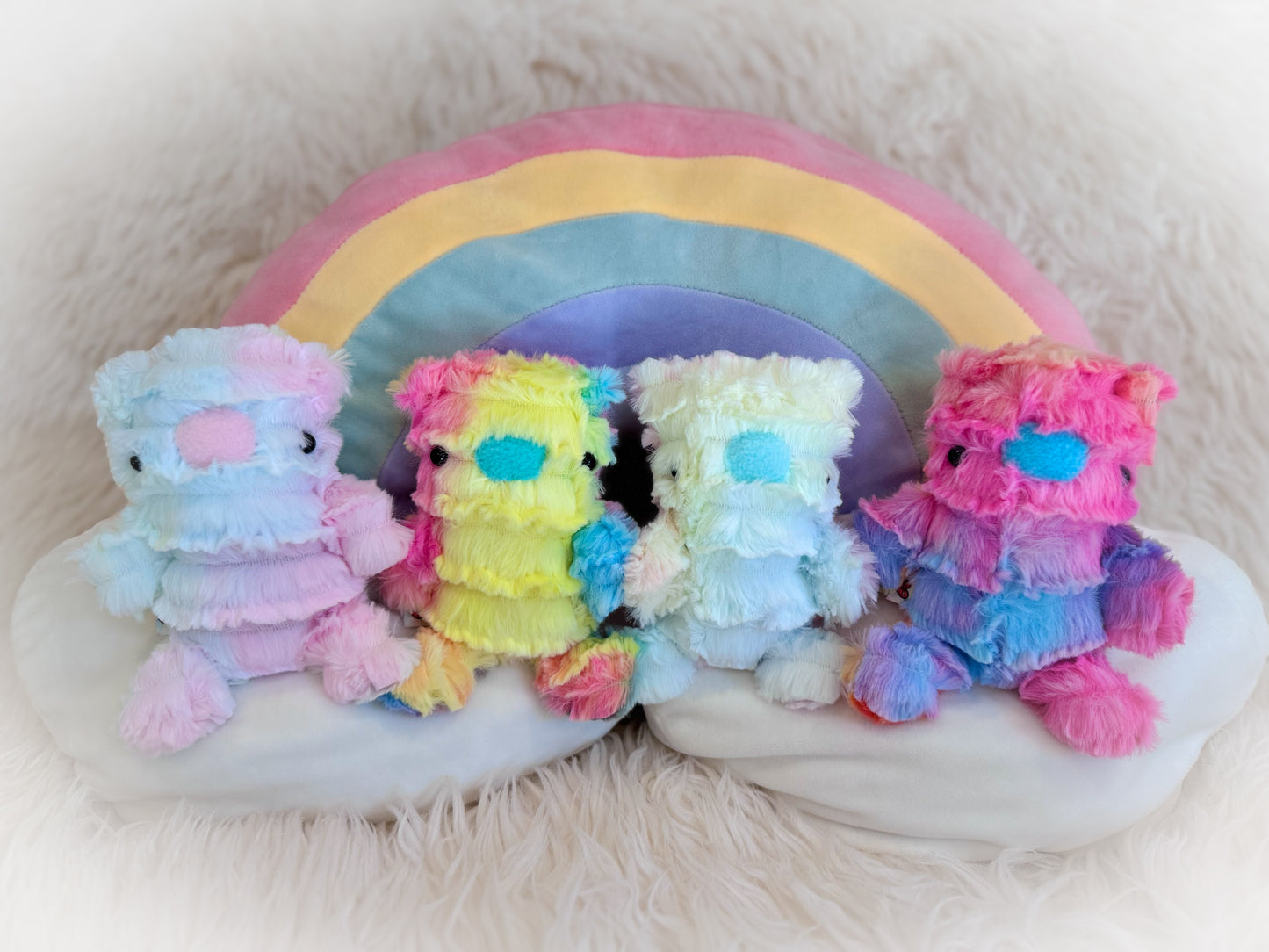BeanTown Buddies® Pastel Rainbow Pocket Hedgi