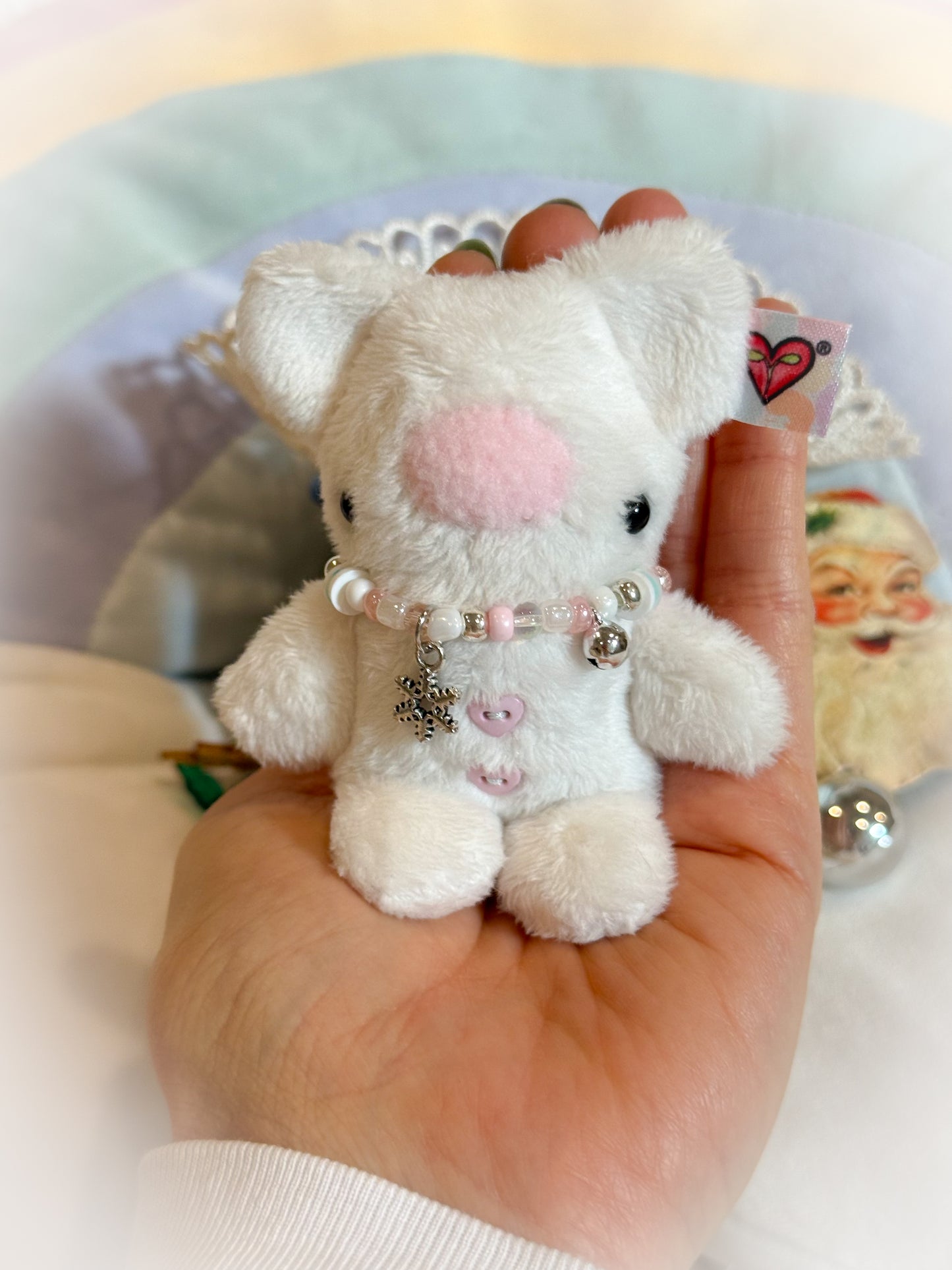 BeanTown Buddies® Tiny Polar Teddi & Vintage Cup