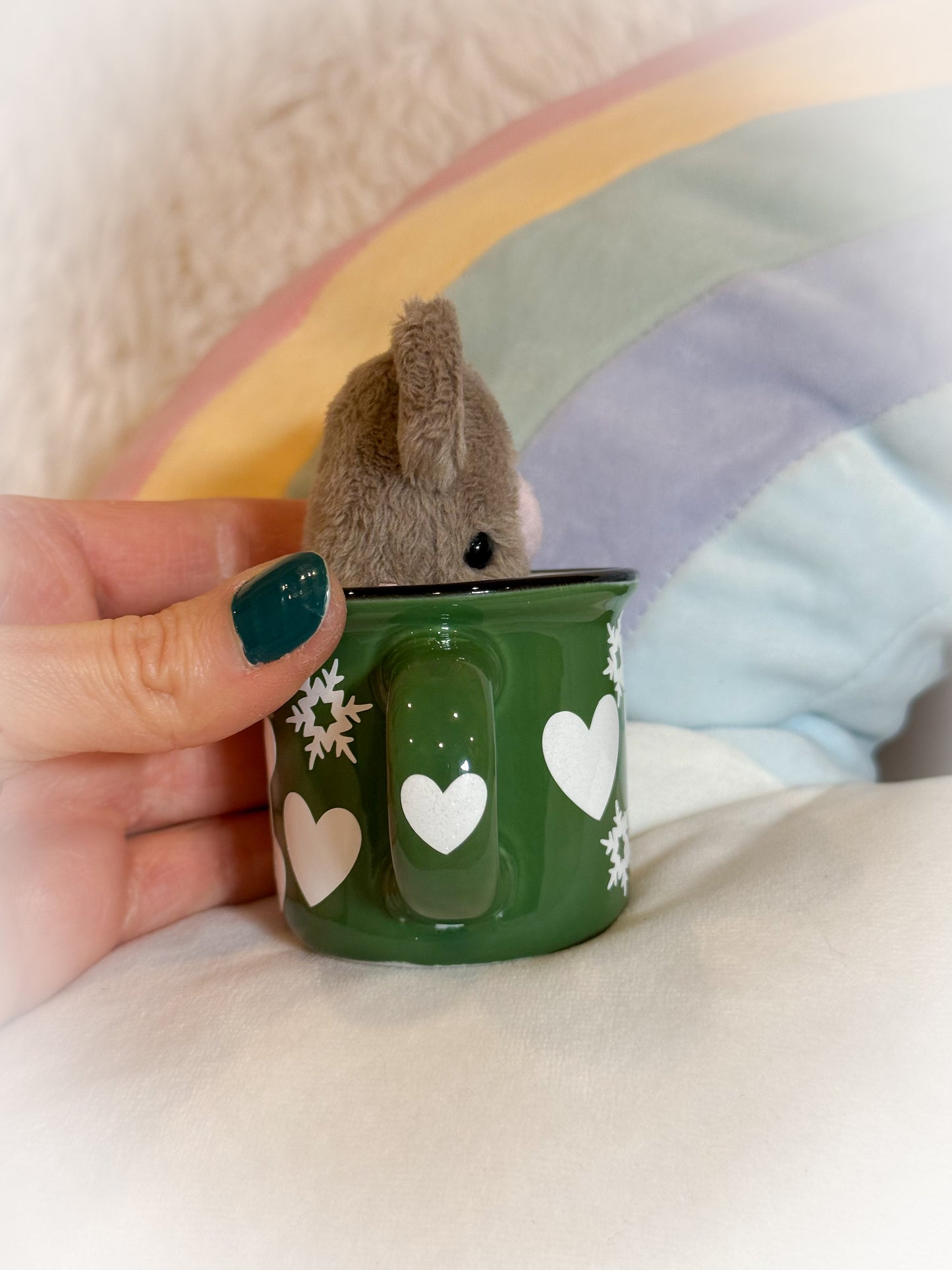 BeanTown Buddies® Tiny Teddi Xmas "Nice"