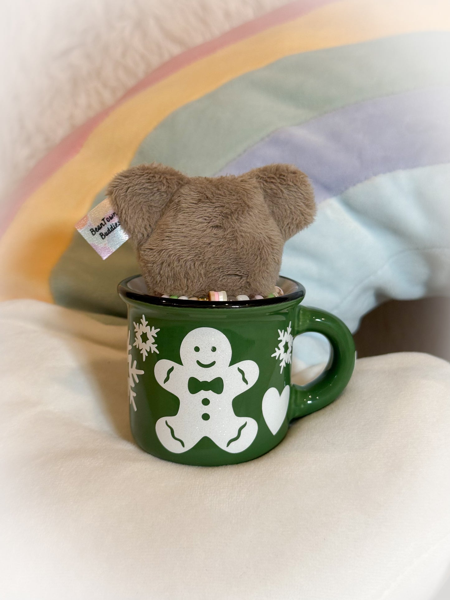 BeanTown Buddies® Tiny Teddi Xmas "Nice"