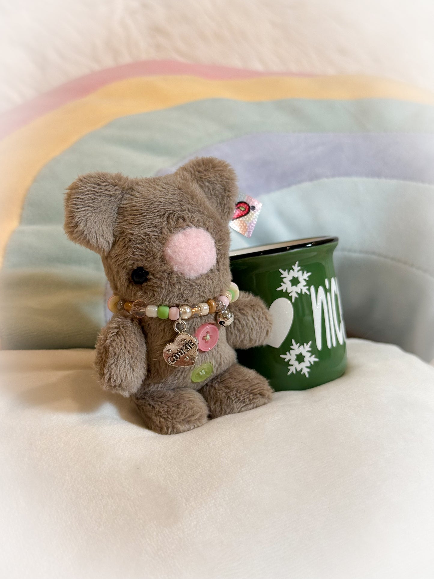 BeanTown Buddies® Tiny Teddi Xmas "Nice"