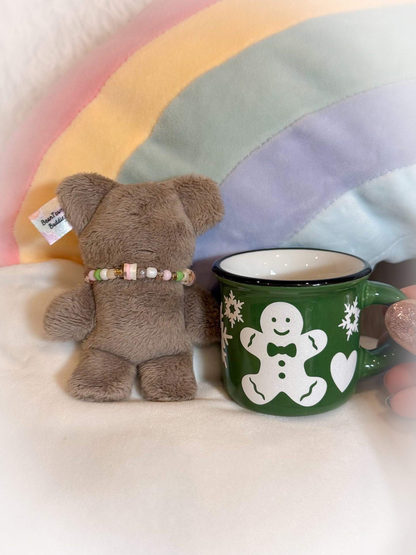 BeanTown Buddies® Tiny Teddi Xmas "Nice"