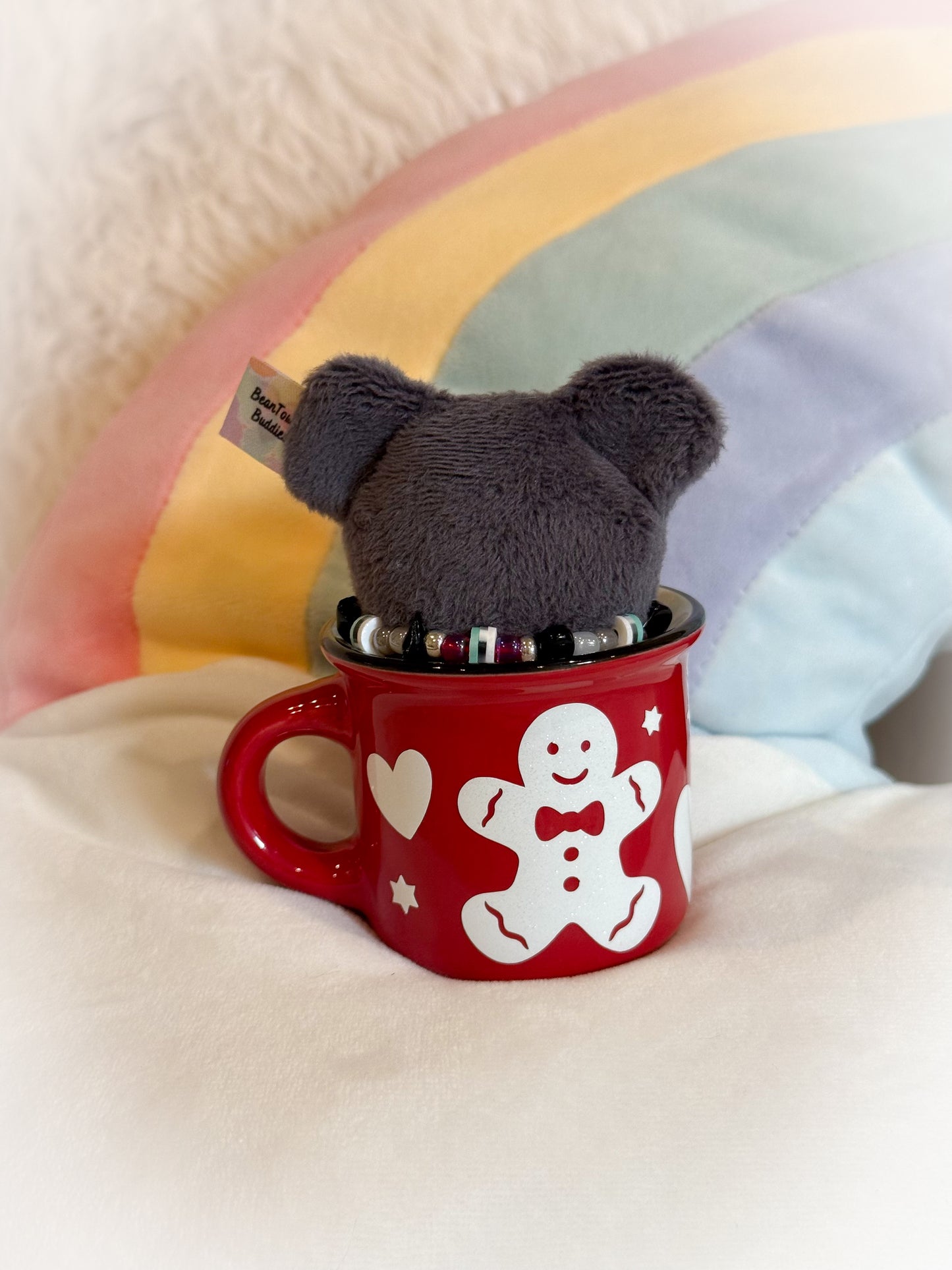 BeanTown Buddies® Tiny Teddi Xmas "Naughty"