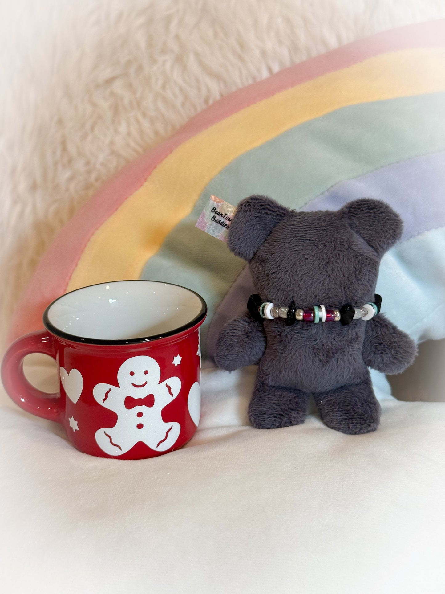 BeanTown Buddies® Tiny Teddi Xmas "Naughty"