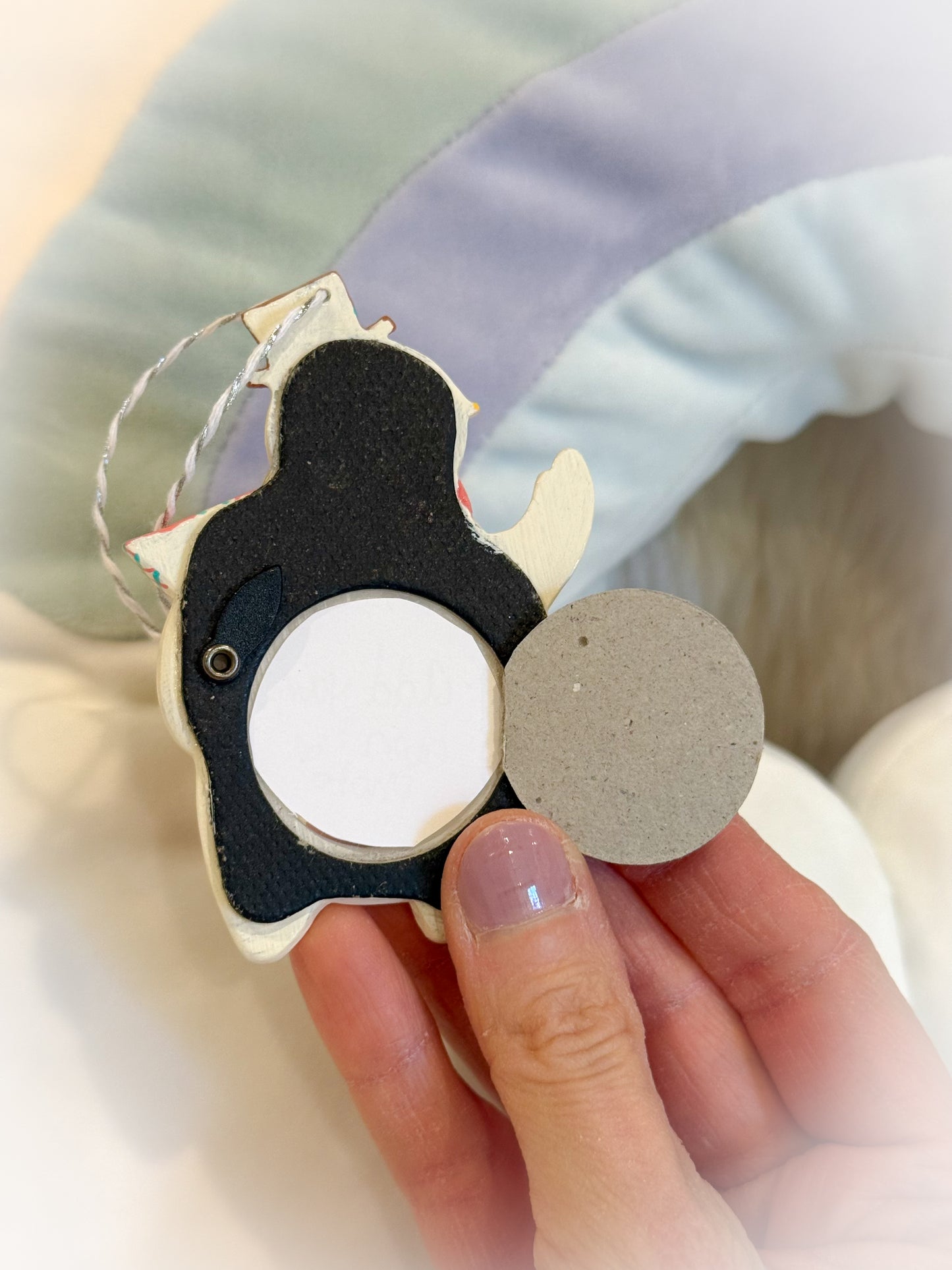 BeanTown Buddies® Snowman Photo Ornament