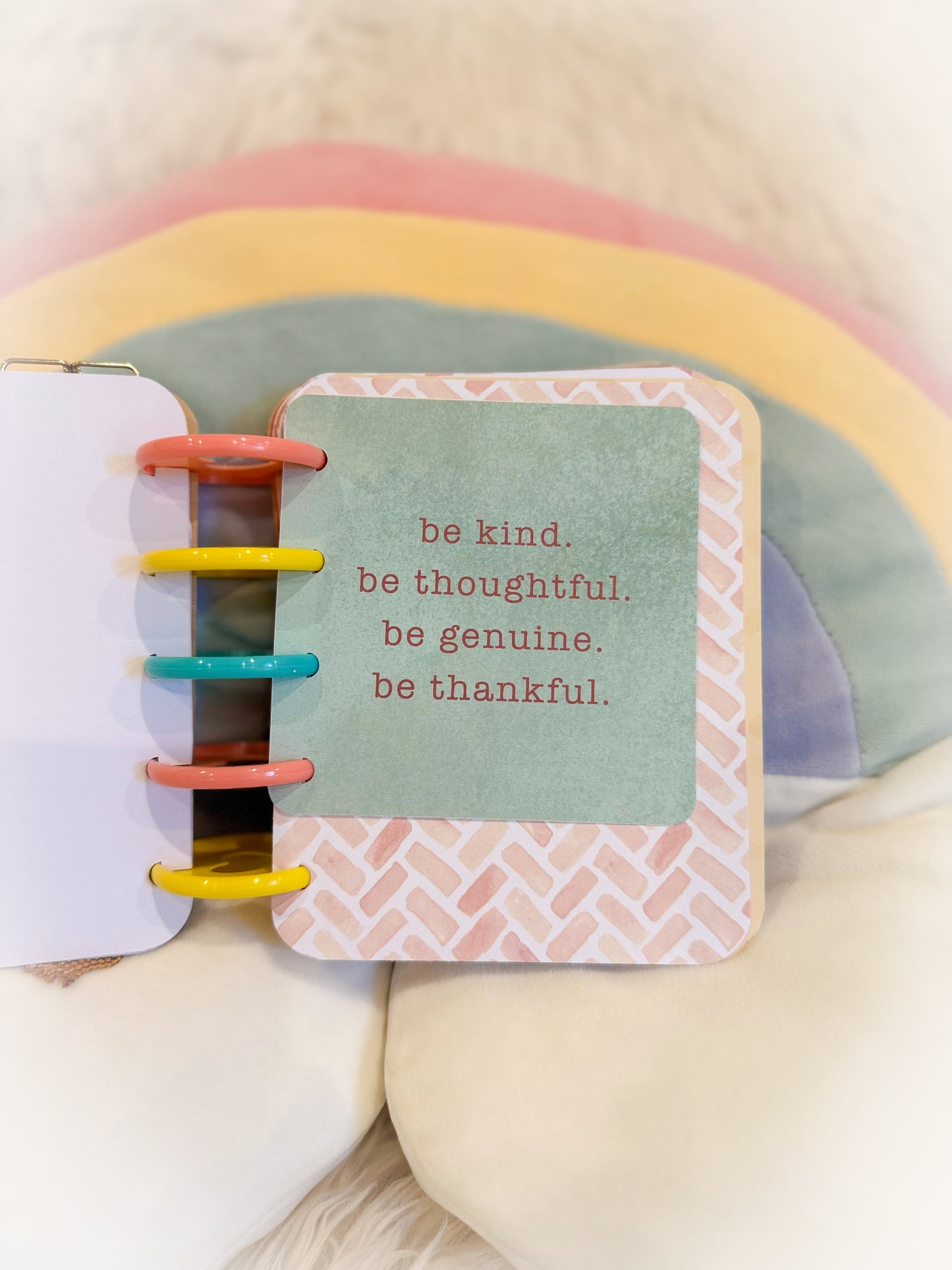 BeanTown Buddies® Fall Disc Bound Journal