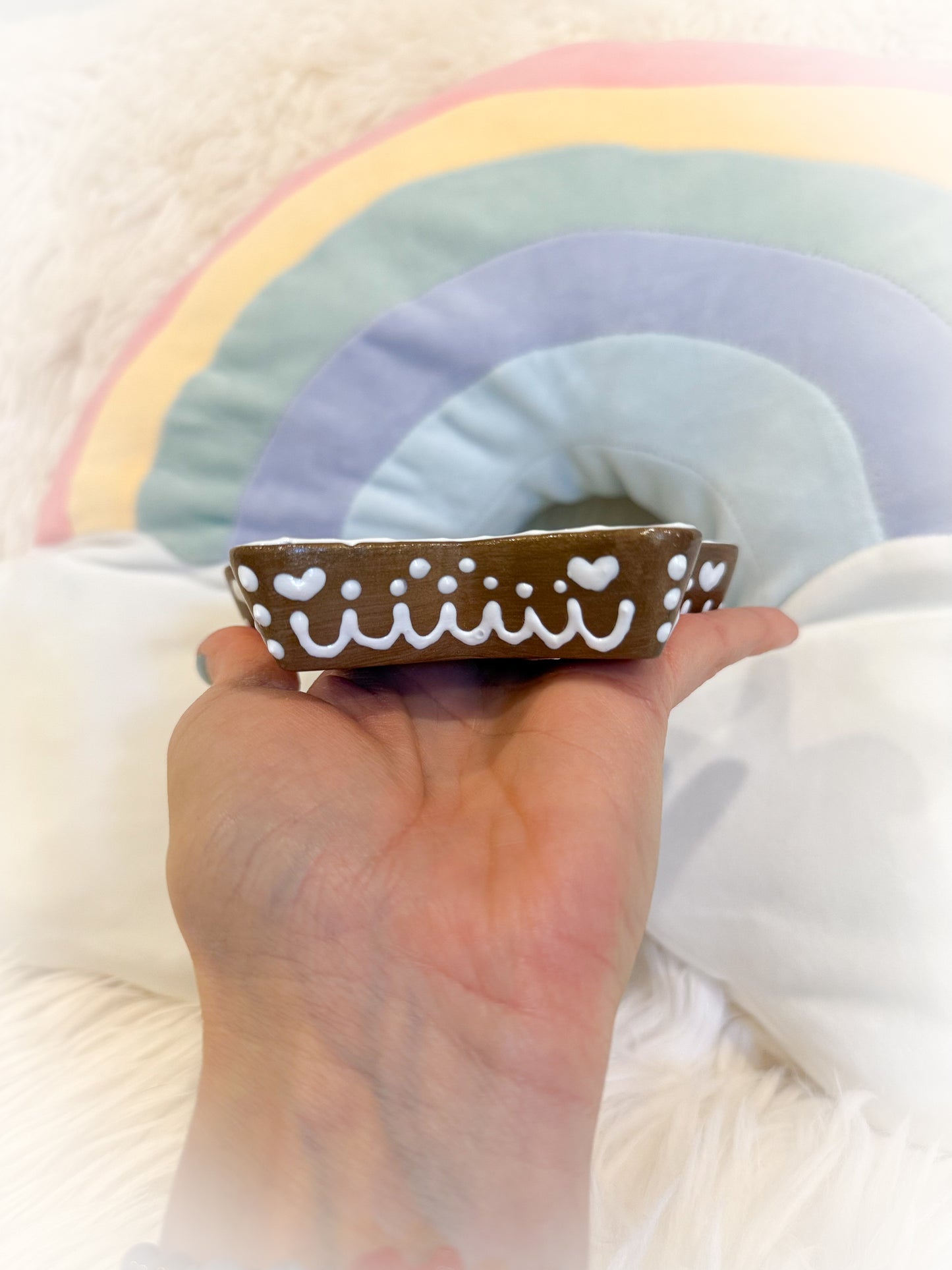 BeanTown Buddies®  Gingerbread Star Trinket Tray