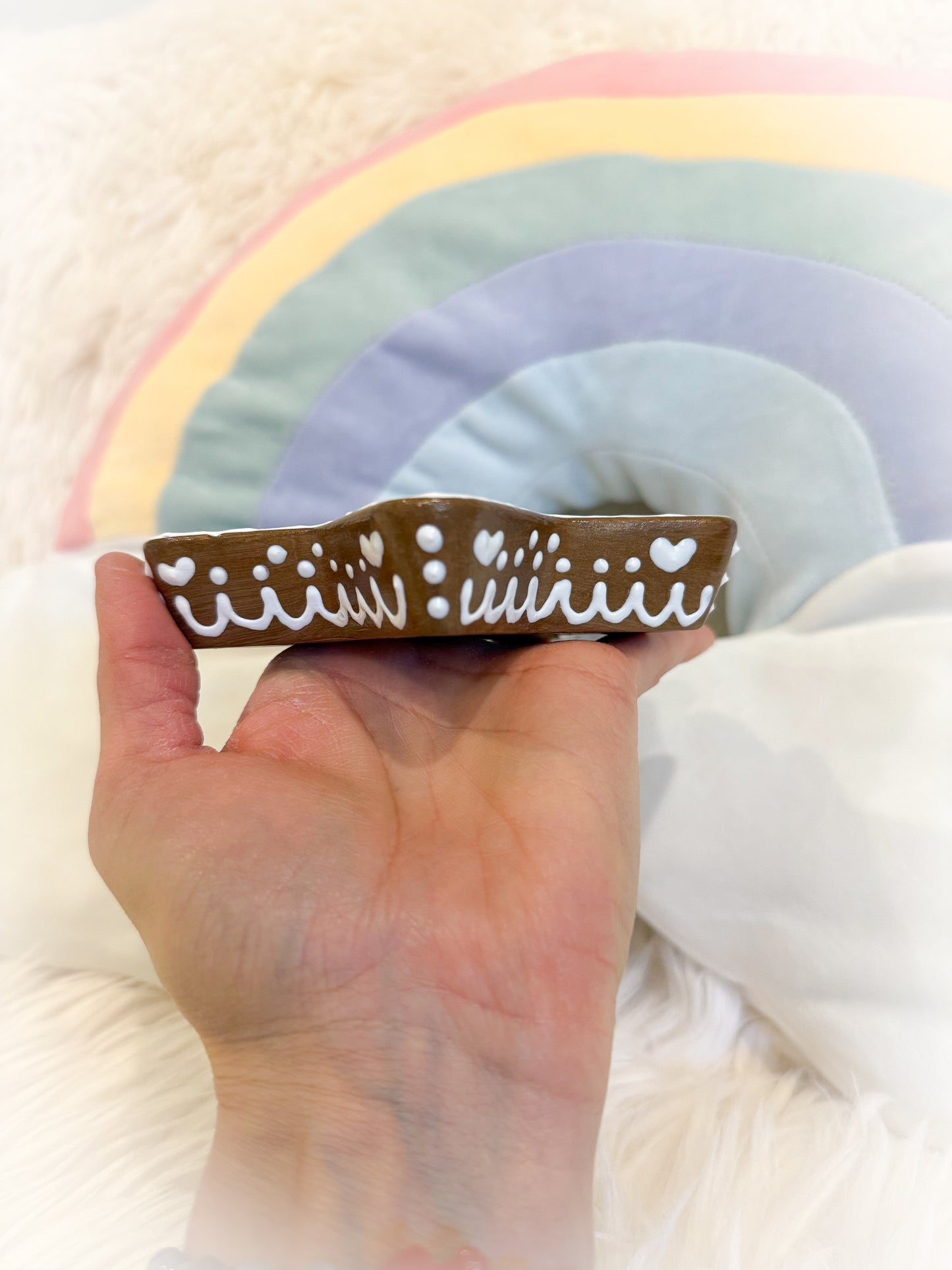 BeanTown Buddies®  Gingerbread Star Trinket Tray