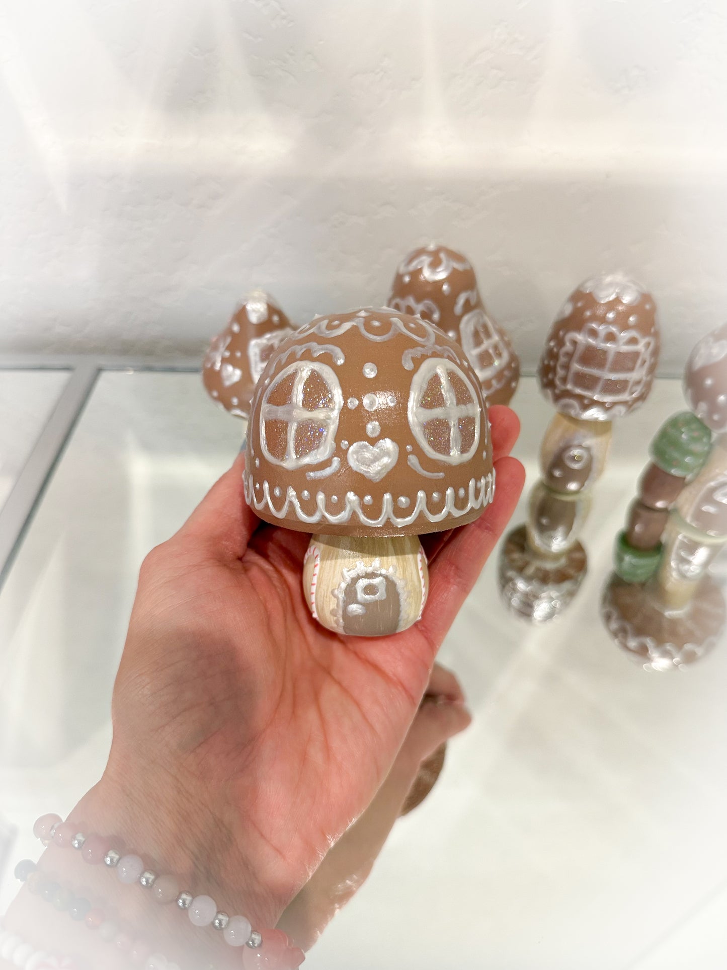 BeanTown Buddies® Wooden Merry Mushi set of 5