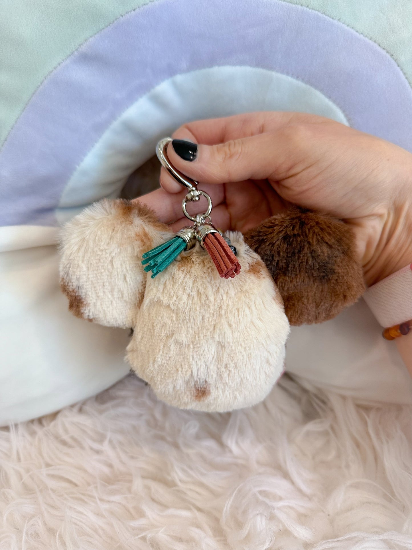 BeanTown Buddies® Teddi Keychain