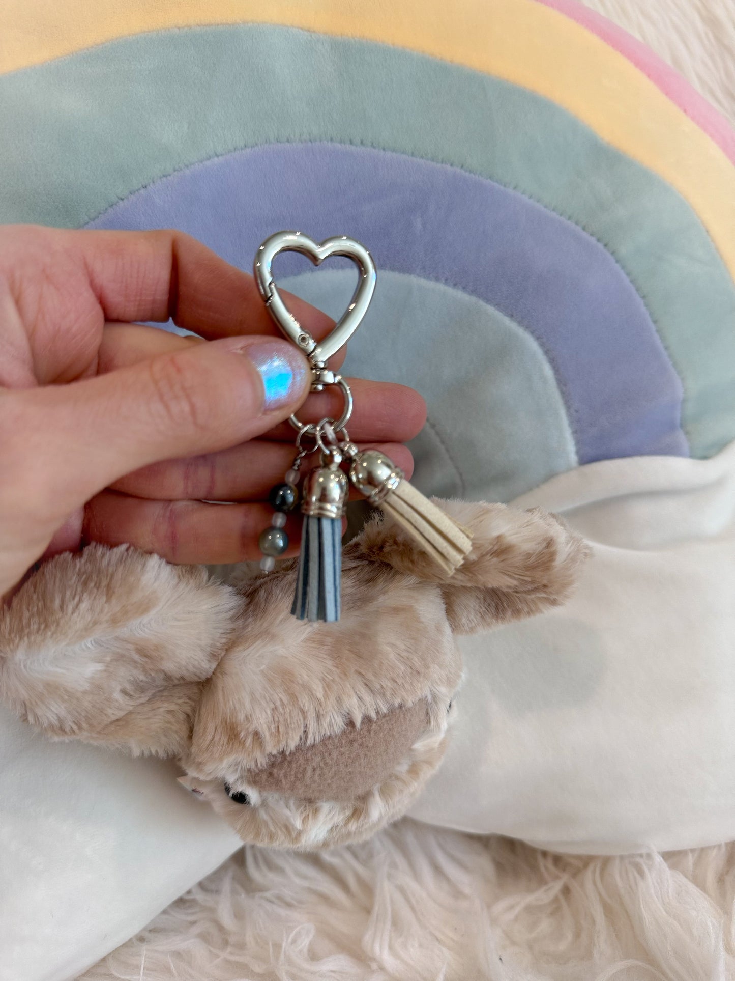 BeanTown Buddies® Teddi Keychain