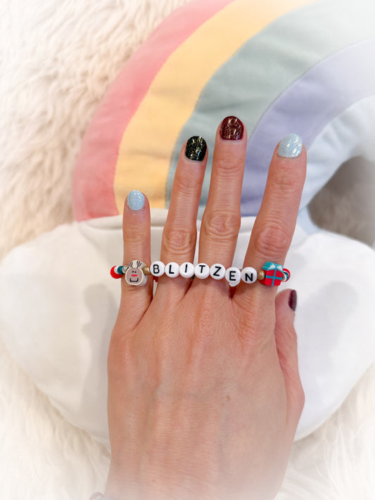 BeanTown Buddies® Holiday "BLITZEN" Bracelet