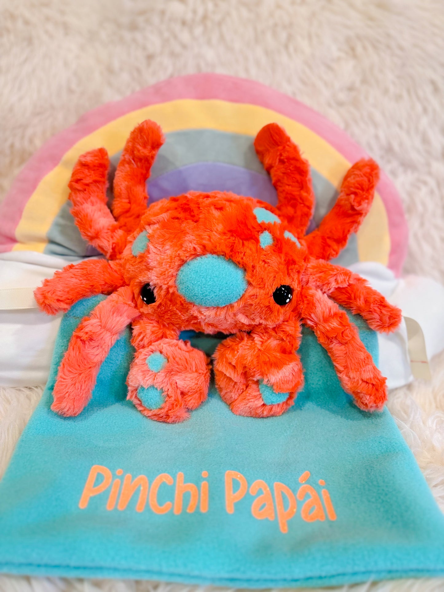 BeanTown Buddies® Pinchi Papái Crab Plushie