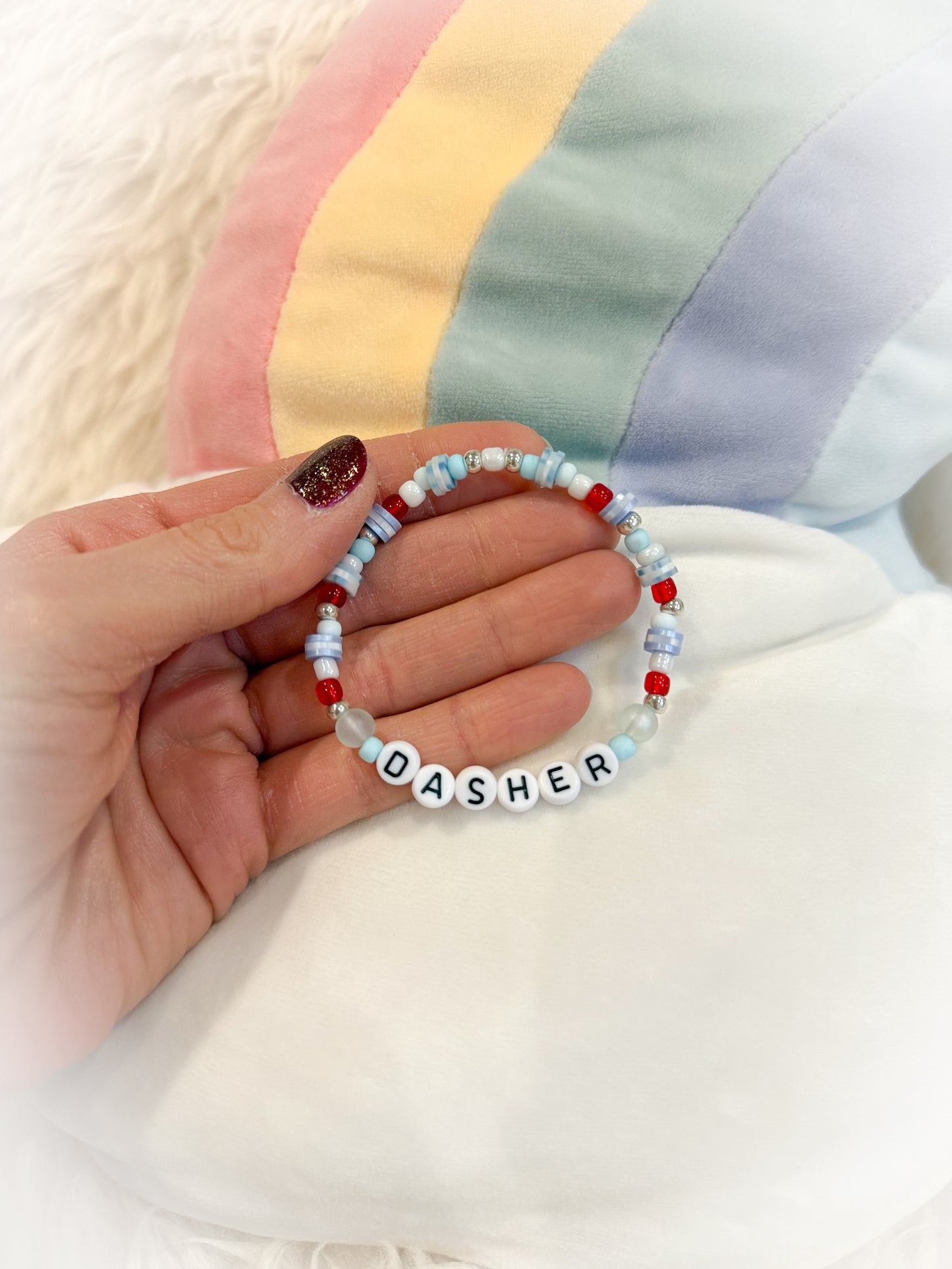 BeanTown Buddies® Holiday "DASHER" Bracelet