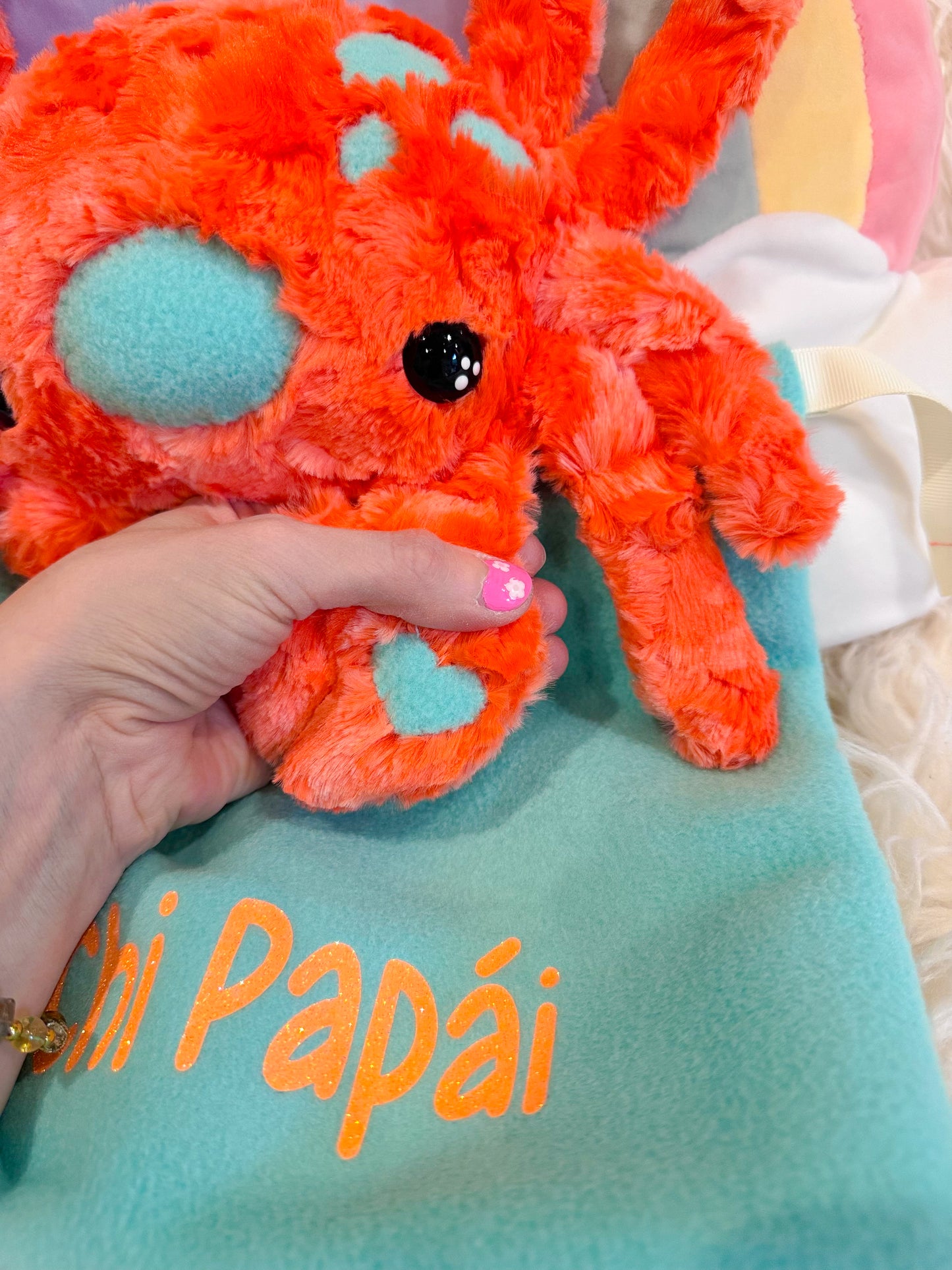 BeanTown Buddies® Pinchi Papái Crab Plushie