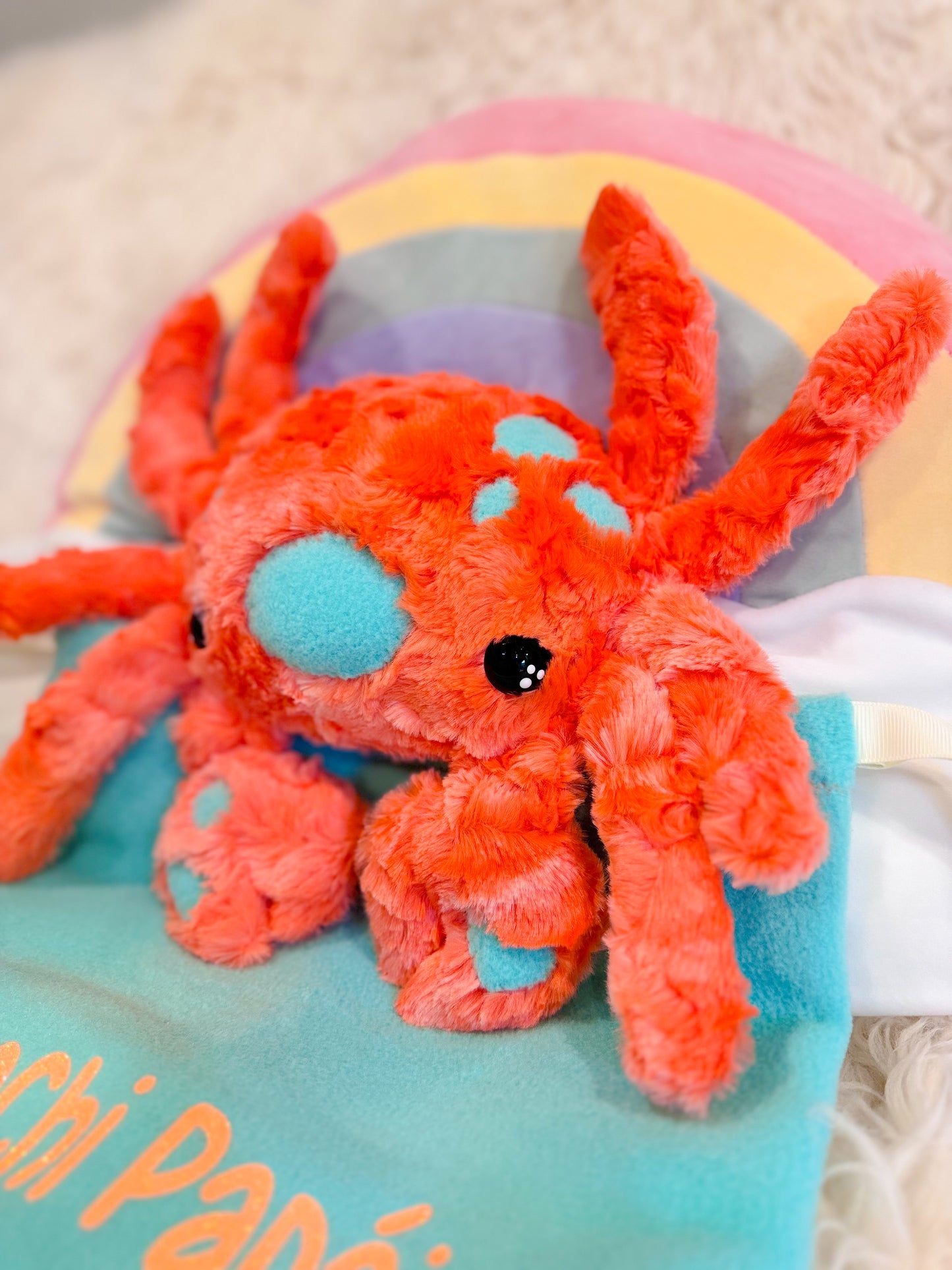 BeanTown Buddies® Pinchi Papái Crab Plushie