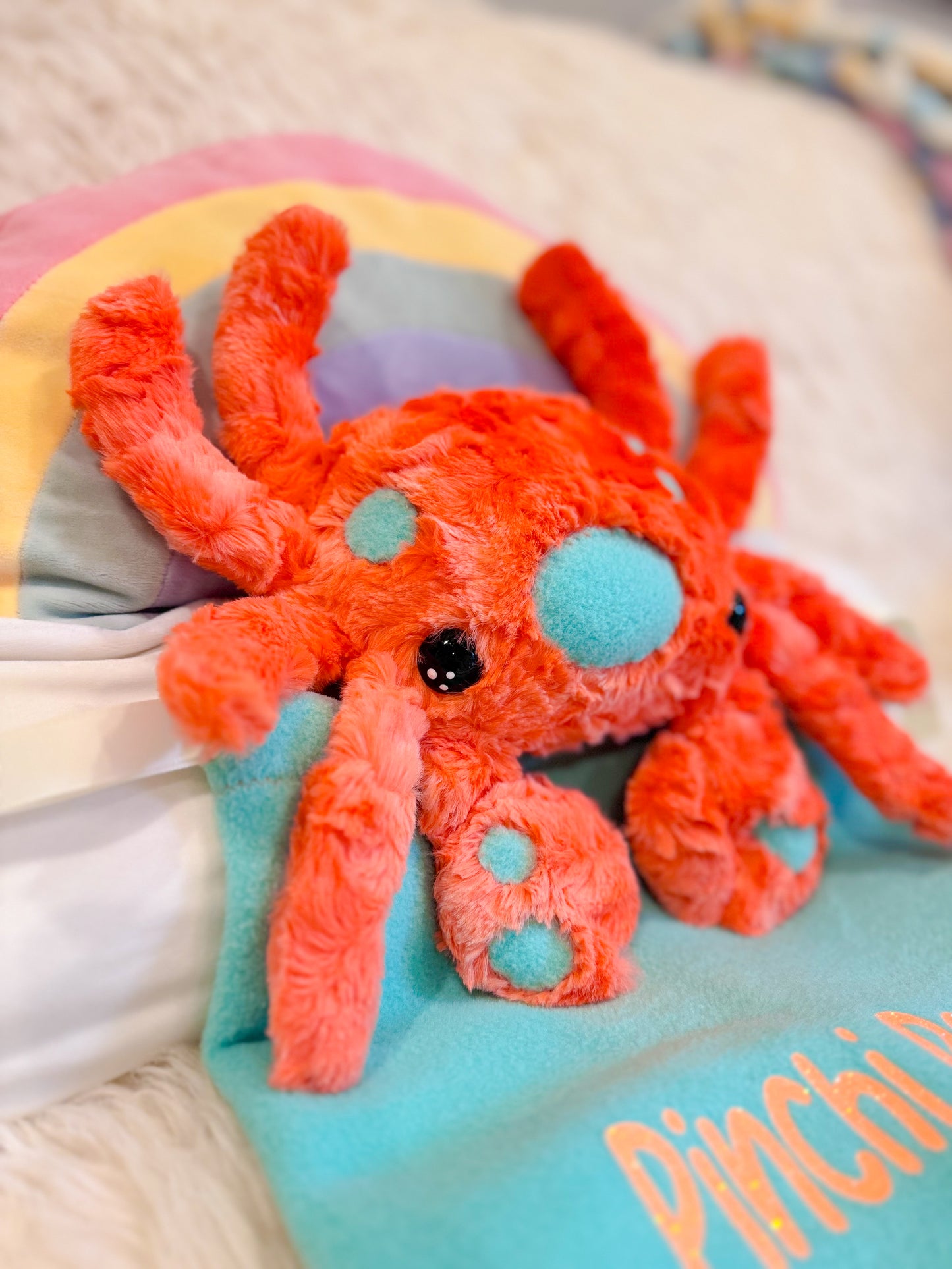 BeanTown Buddies® Pinchi Papái Crab Plushie