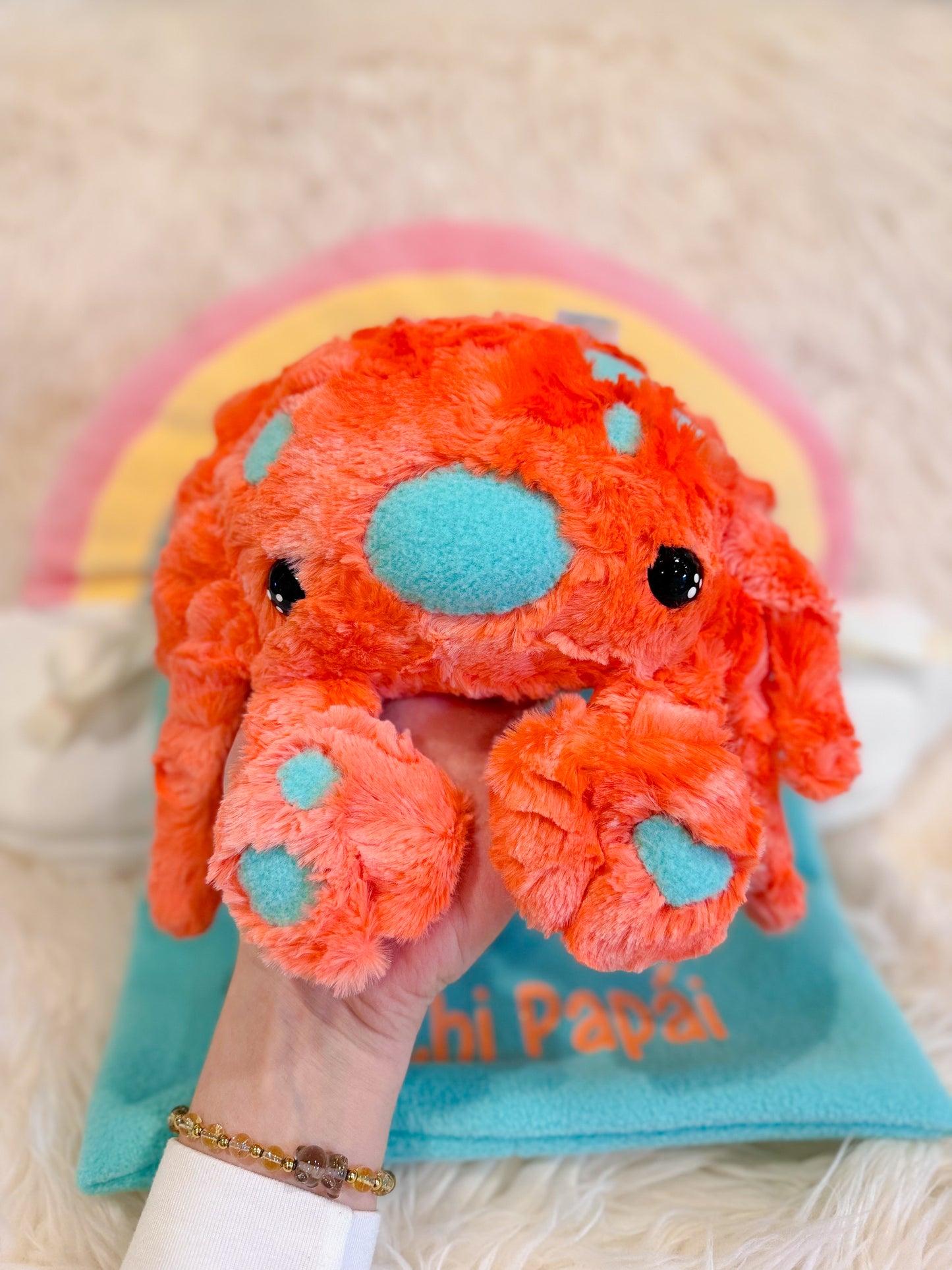 BeanTown Buddies® Pinchi Papái Crab Plushie