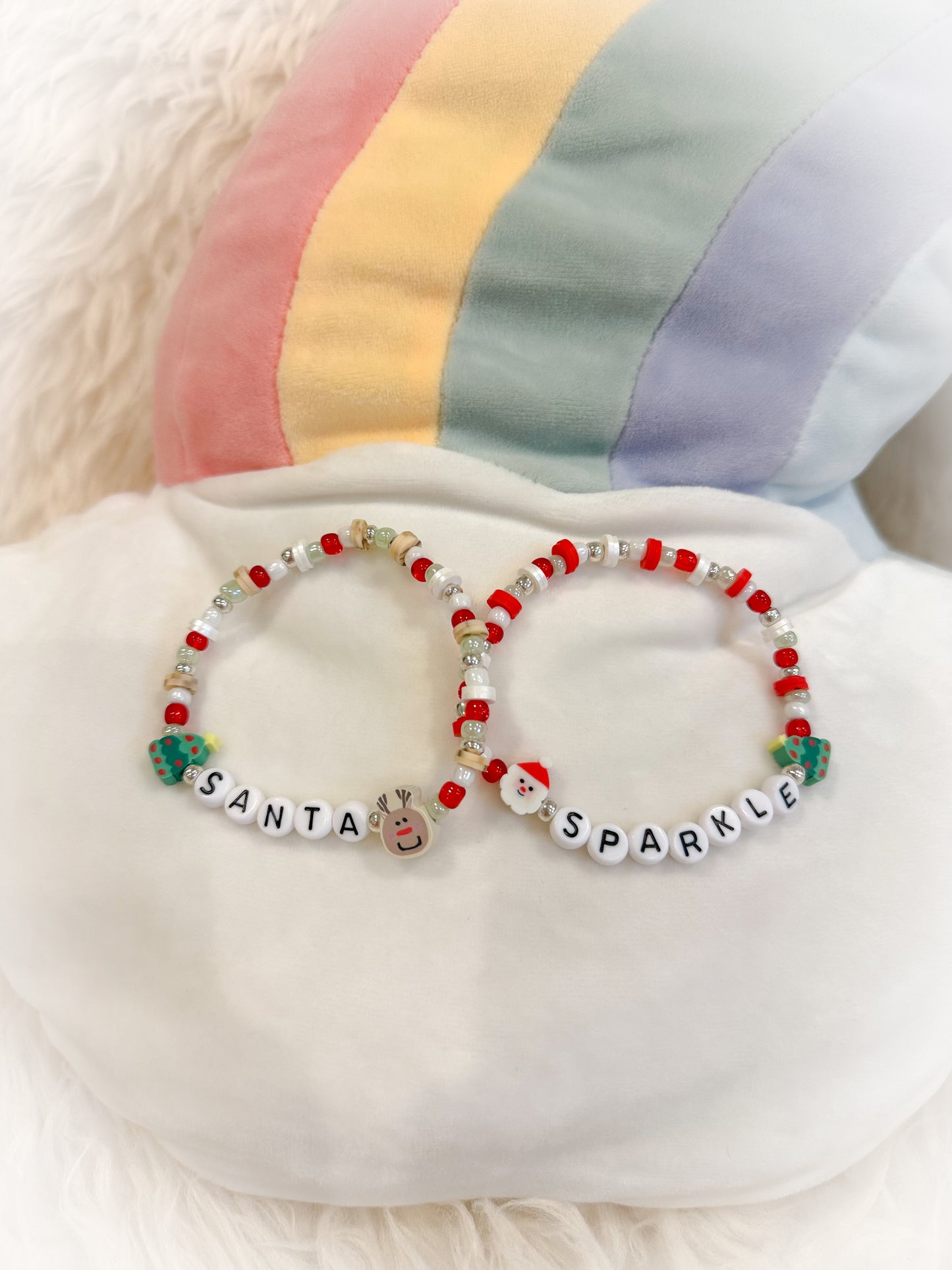 BeanTown Buddies® Holiday Beaded Bracelet Stack