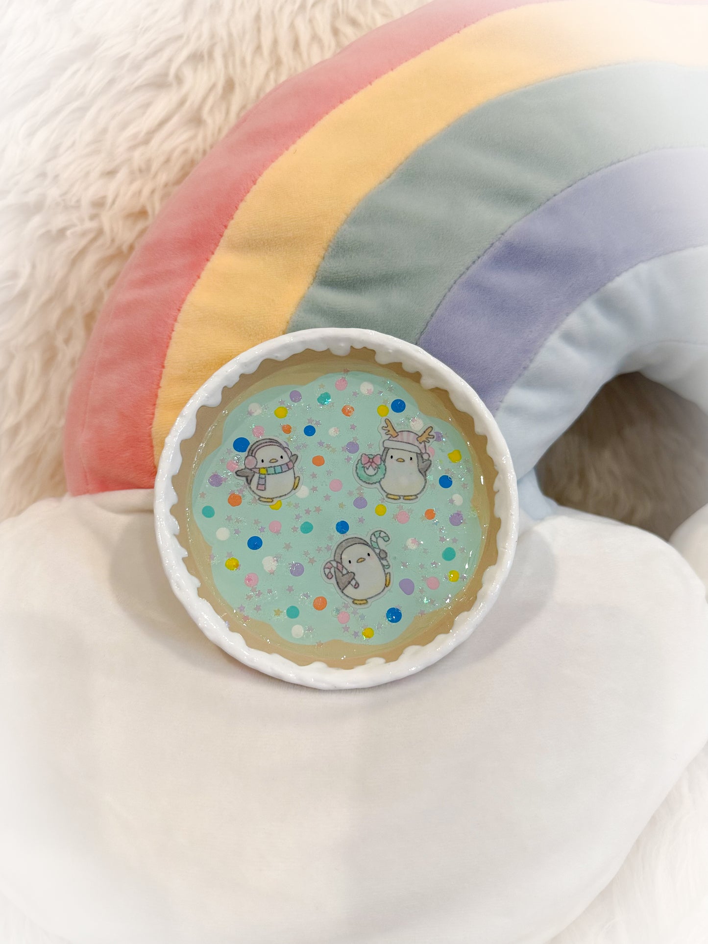 BeanTown Buddies®  Sugar Cooki Penguin Trinket Tray