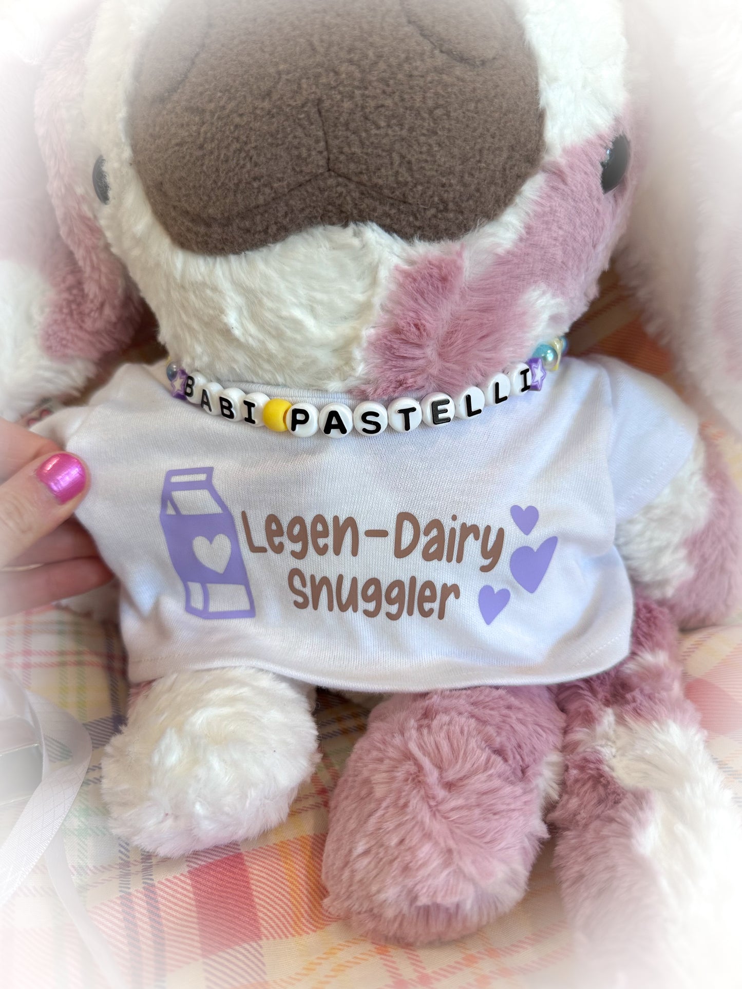 BeanTown Buddies® Jumbo Snuggle Moozi Babi Pastelli