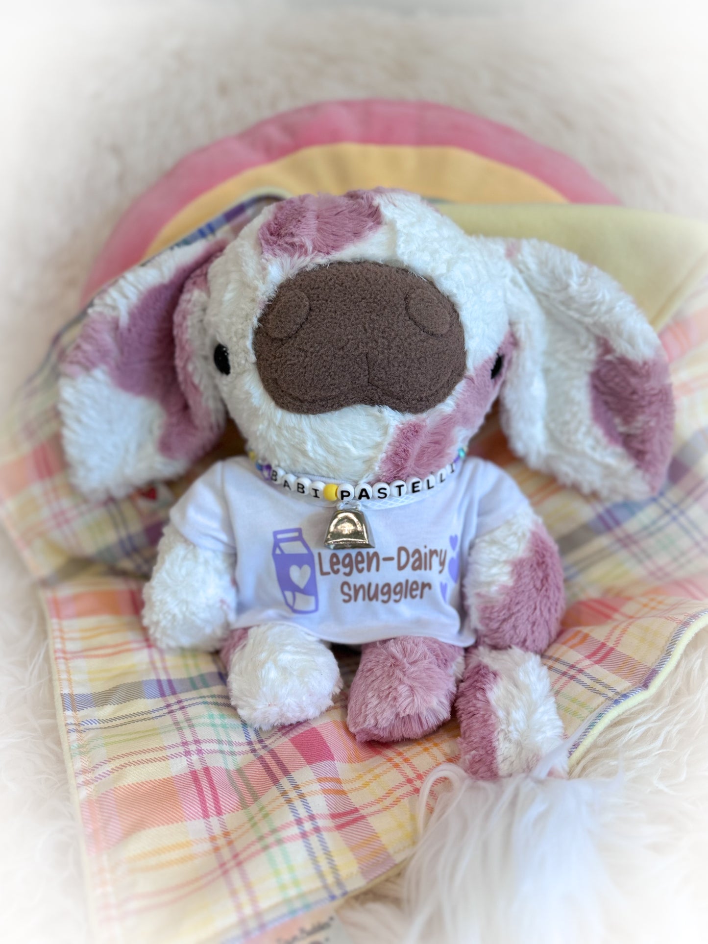 BeanTown Buddies® Jumbo Snuggle Moozi Babi Pastelli