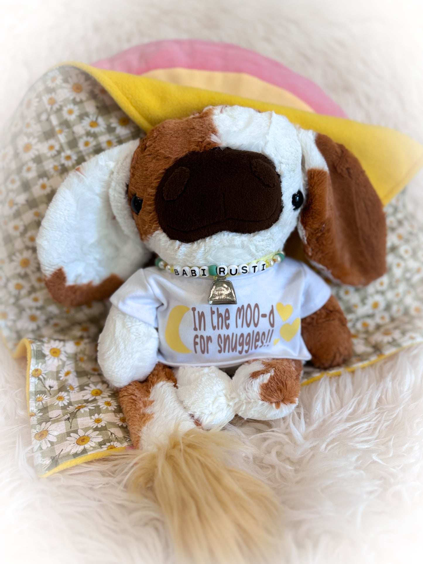 BeanTown Buddies® Jumbo Snuggle Moozi Babi Rusti