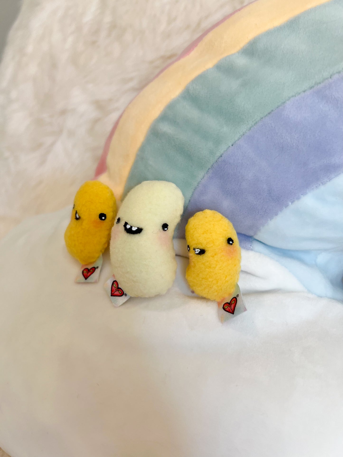 BeanTown Buddies® Yellow Pocket Jelli Bean Plushies