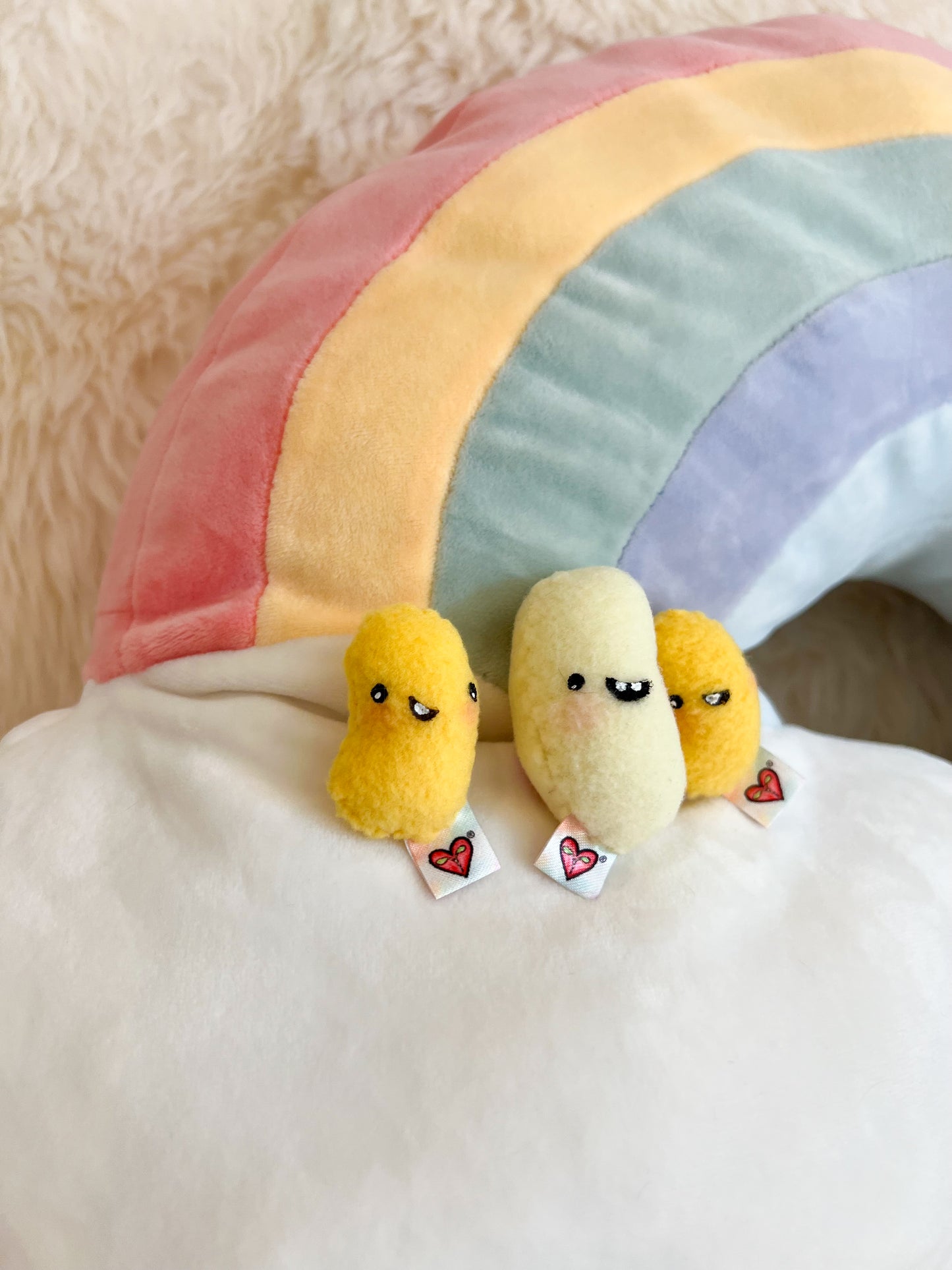 BeanTown Buddies® Yellow Pocket Jelli Bean Plushies