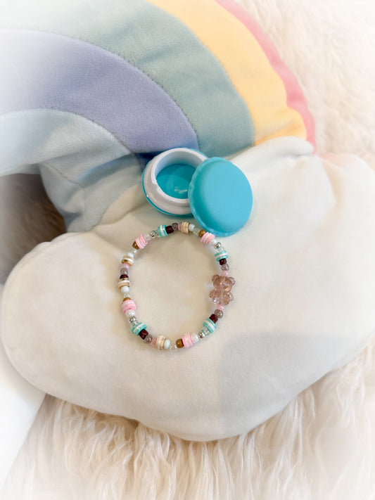 BeanTown Buddies® Macaron Teddi Bracelet