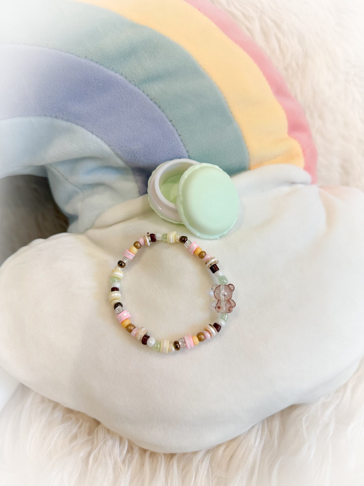 BeanTown Buddies® Macaron Teddi Bracelet