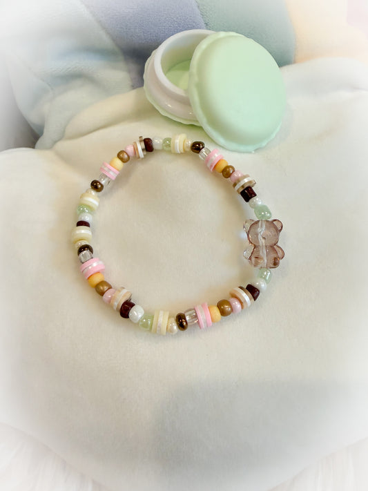 BeanTown Buddies® Macaron Teddi Bracelet