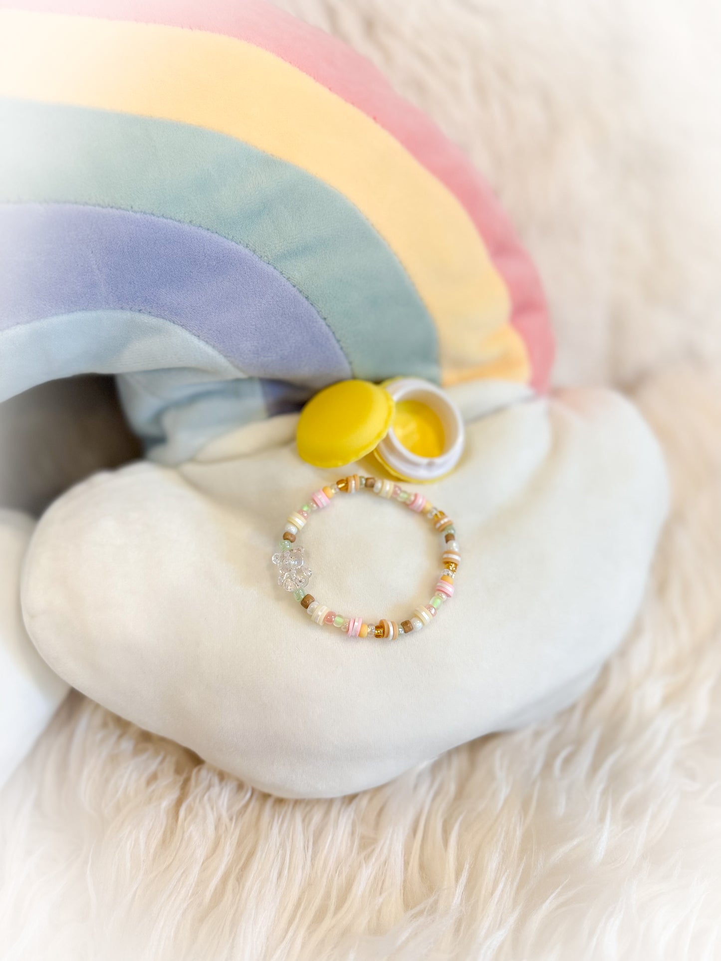 BeanTown Buddies® Macaron Teddi Bracelet