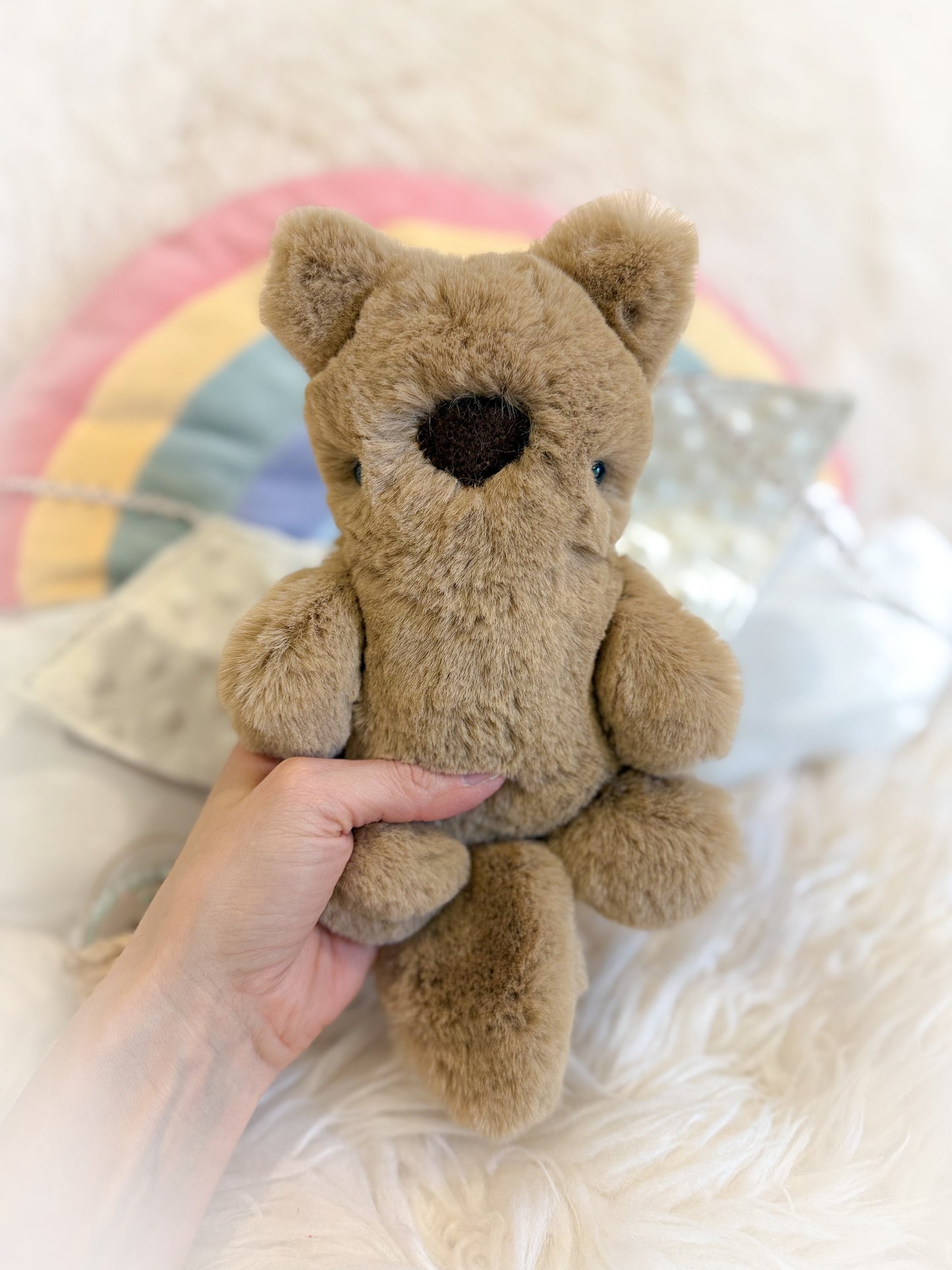 BeanTown Buddies® Medium Floofi Cooki Wolfi