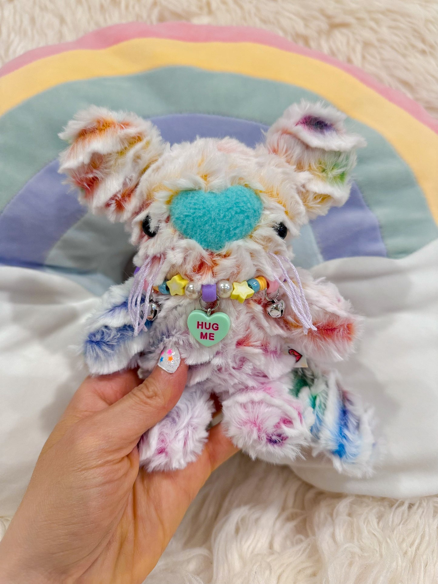 BeanTown Buddies® Rainbow Jungle Kitti CUSTOM ORDER RESERVED