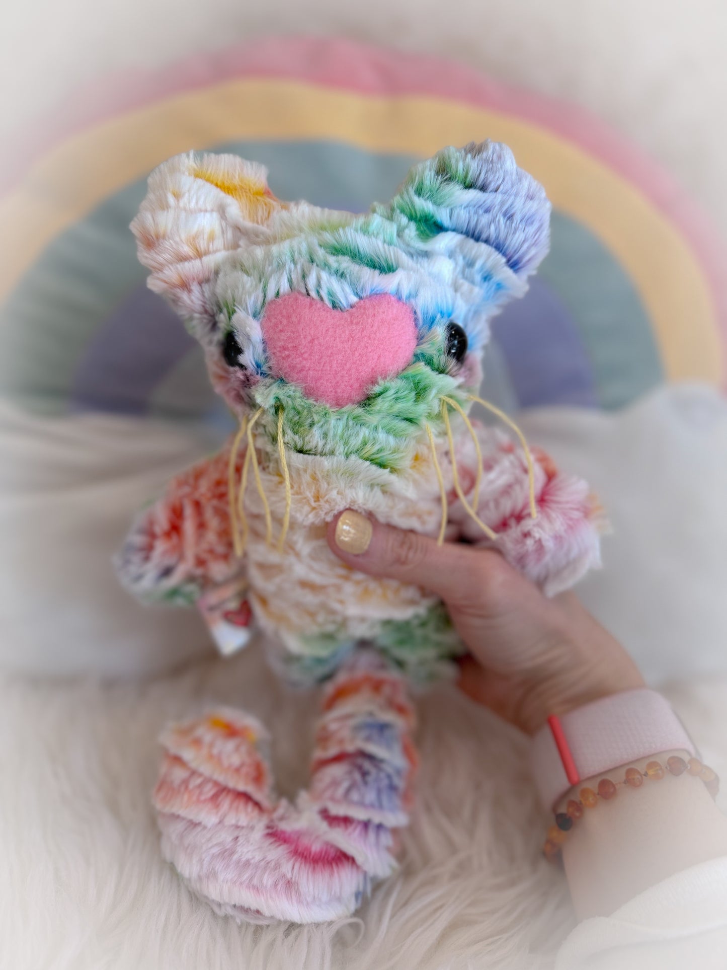 BeanTown Buddies® Rainbow Jungle Kitti Custom order