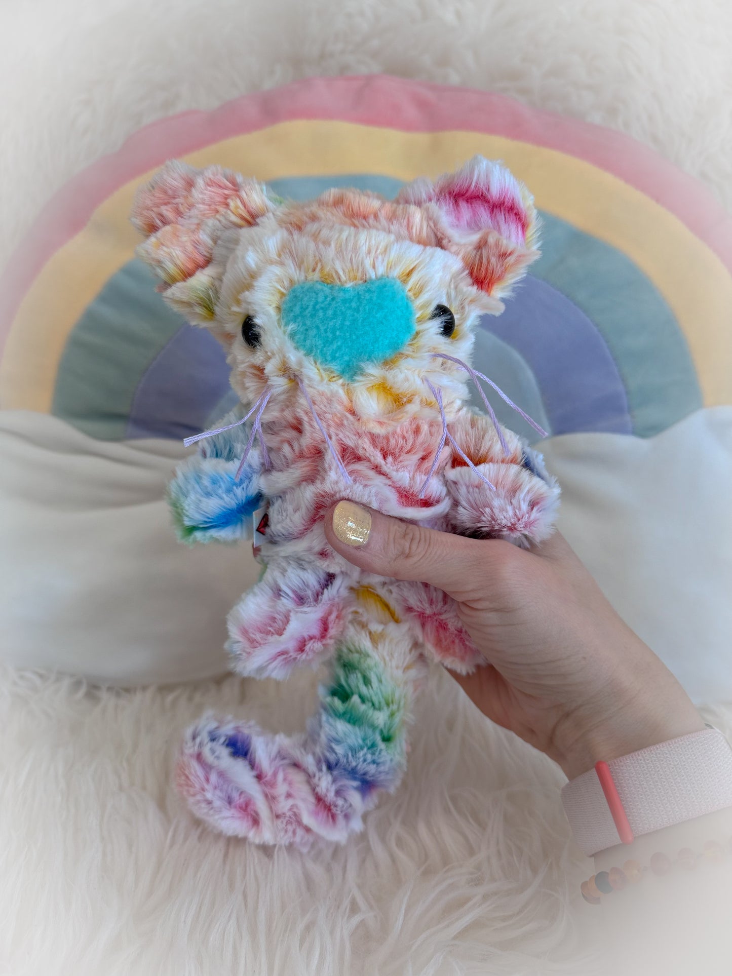 BeanTown Buddies® Rainbow Jungle Kitti Custom order