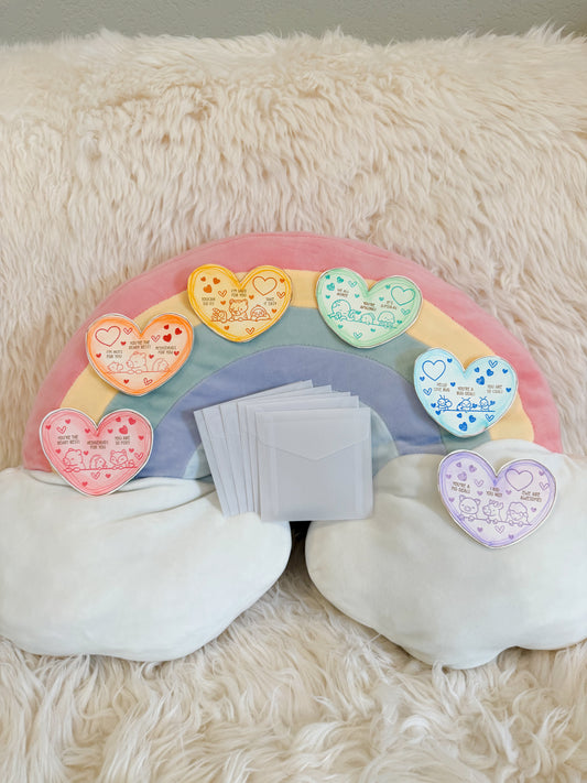 BeanTown Buddies® Mini Heart Card & Envelope Set