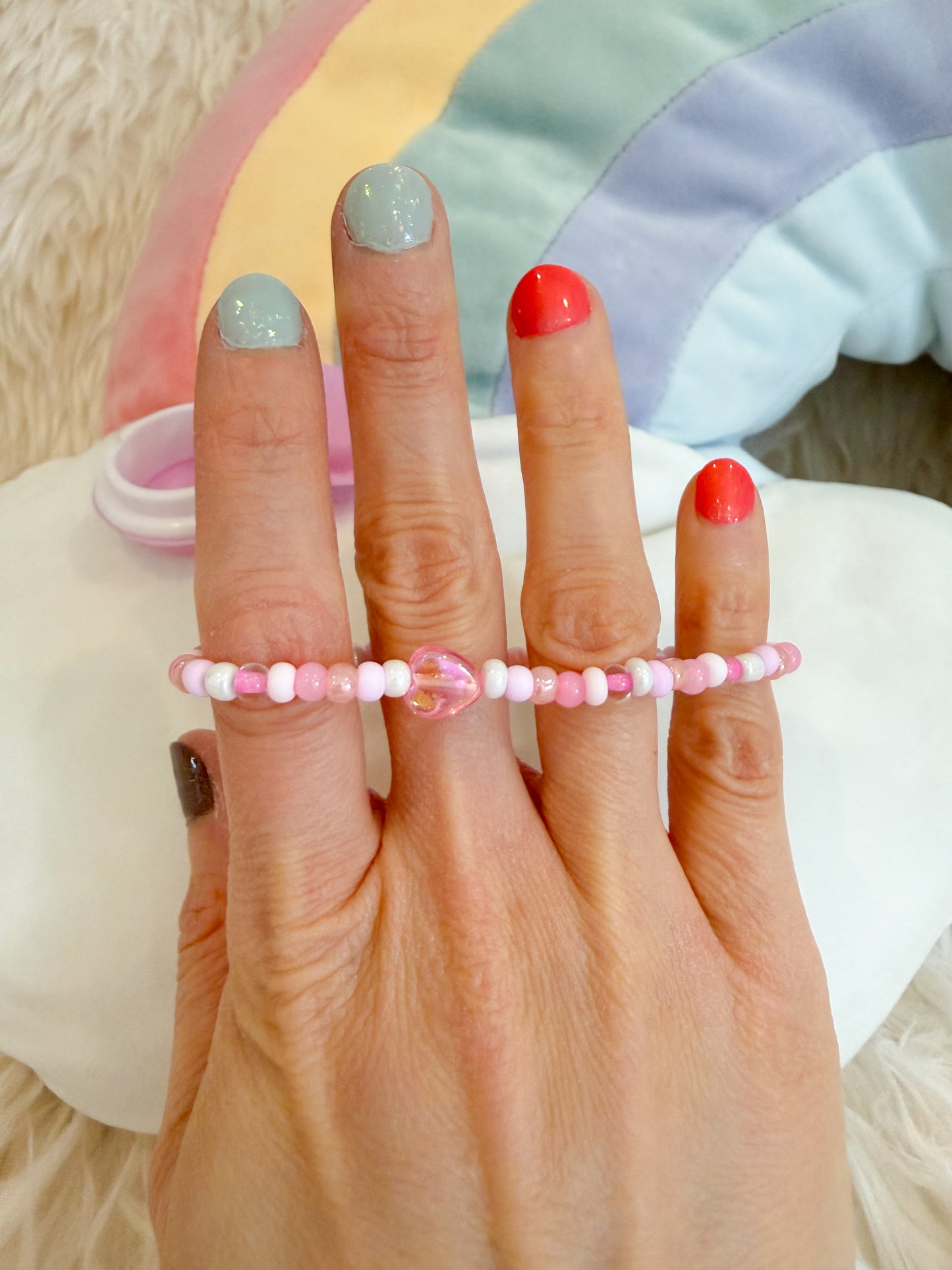 BeanTown Buddies® Heart Macaron Bracelet