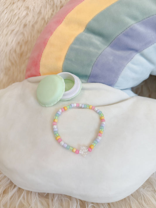 BeanTown Buddies® Rainbow Macaron Bracelet