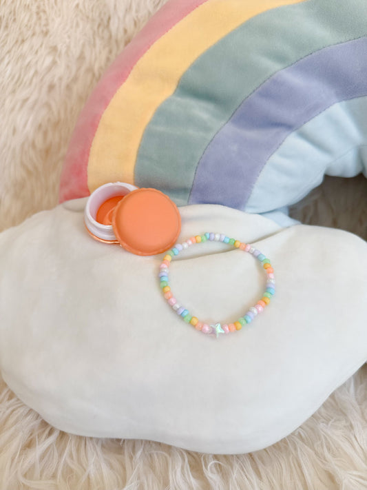 BeanTown Buddies® Rainbow Macaron Bracelet