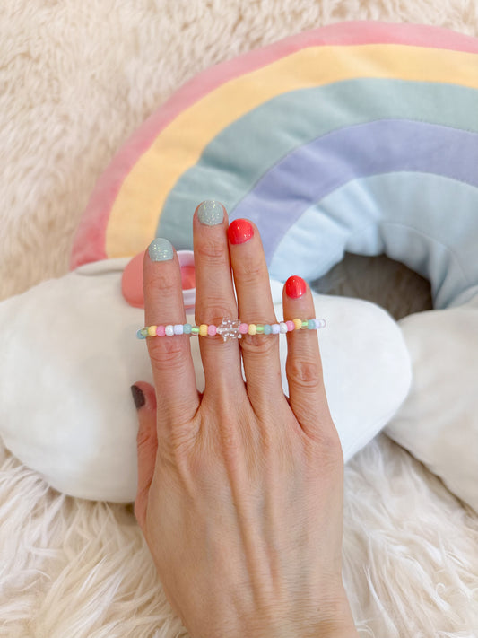 BeanTown Buddies® Rainbow Macaron Bracelet