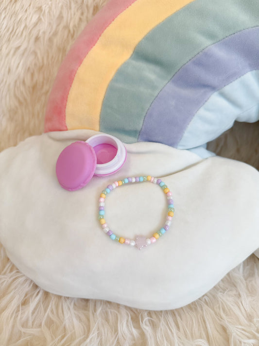 BeanTown Buddies® Rainbow Macaron Bracelet