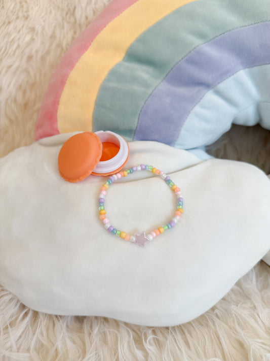BeanTown Buddies® Rainbow Macaron Bracelet